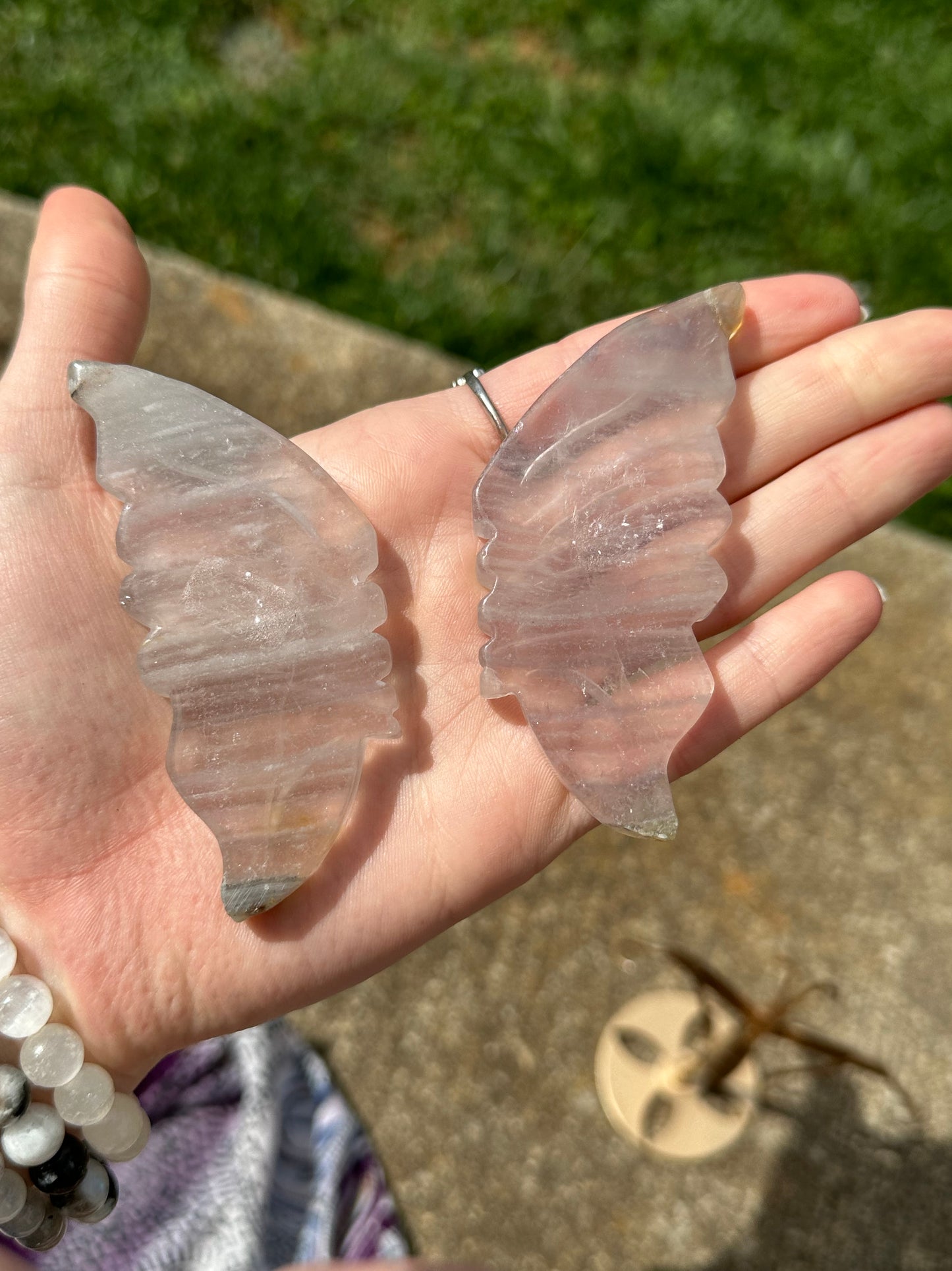 Fluorite Butterfly w/ Stand #14