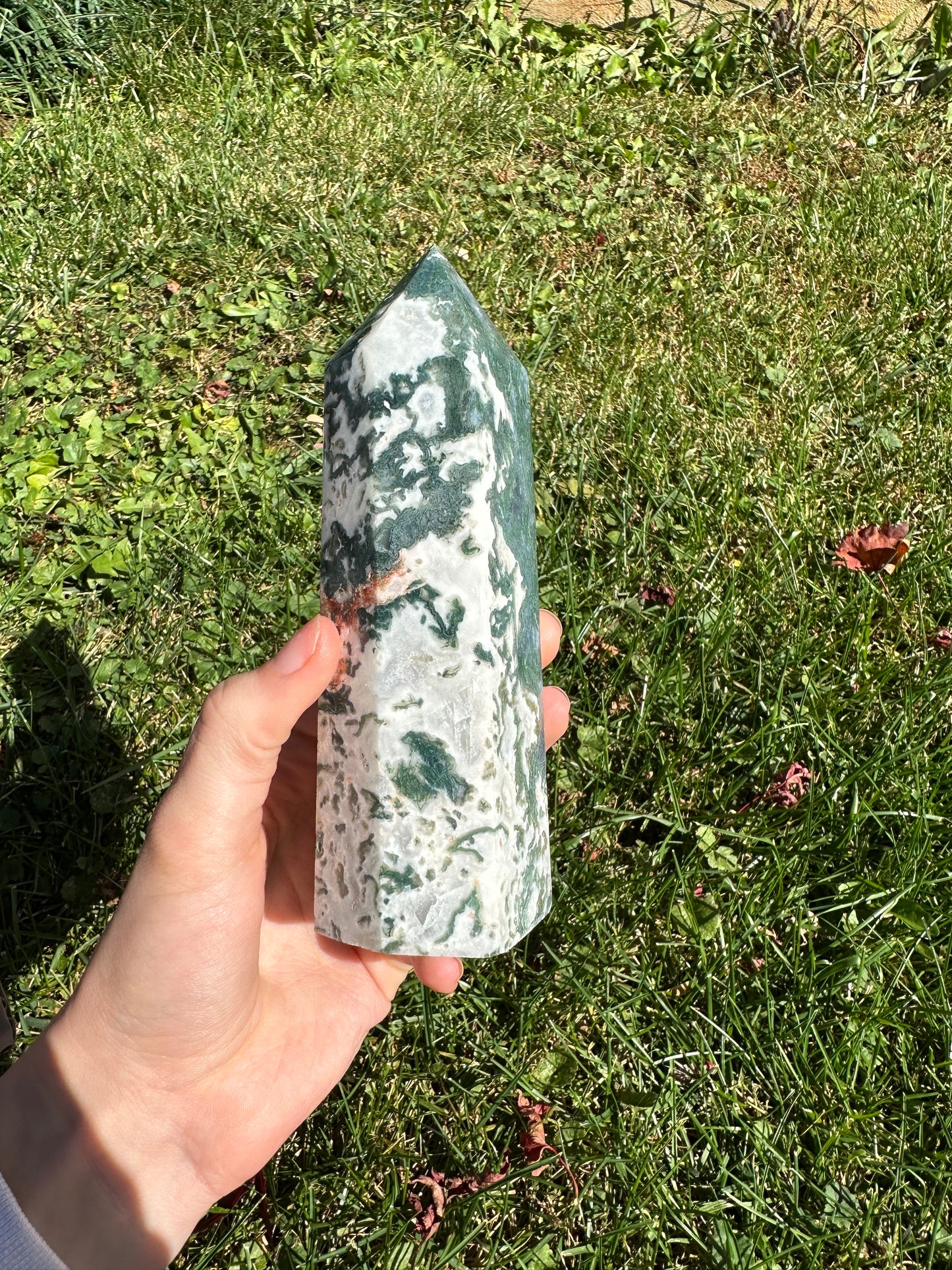 Moss Agate tower #6