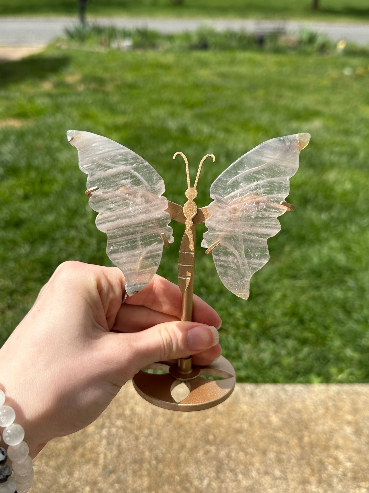 Fluorite Butterfly w/ Stand #14