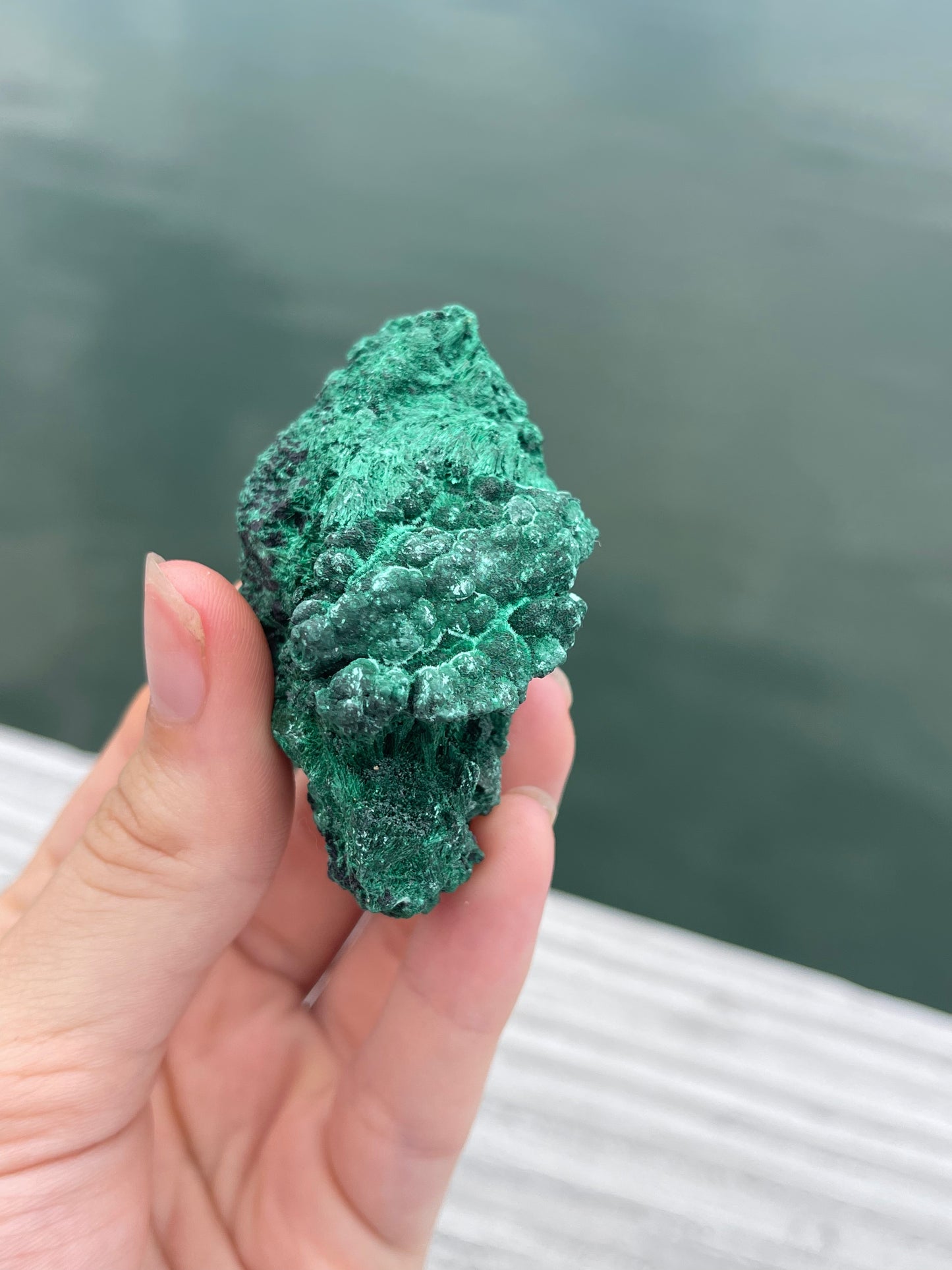Fibrous Malachite