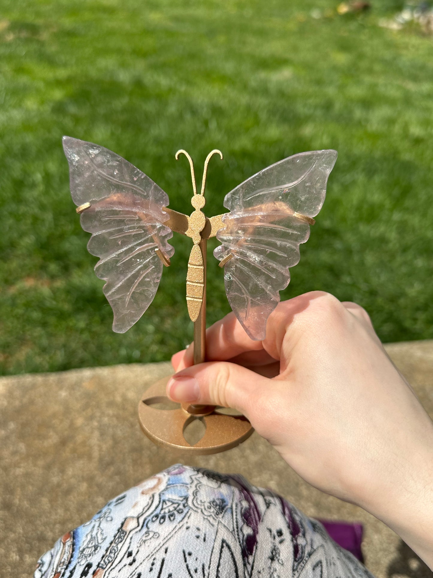 Fluorite Butterfly w/ Stand #9