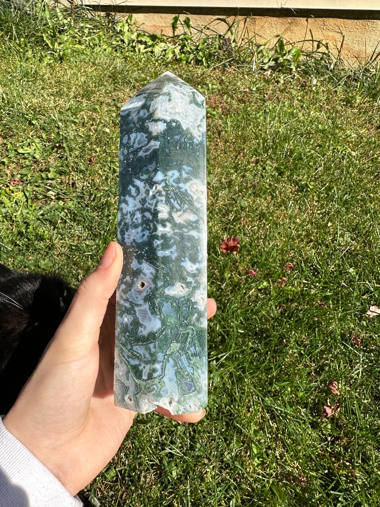 Moss Agate tower #9