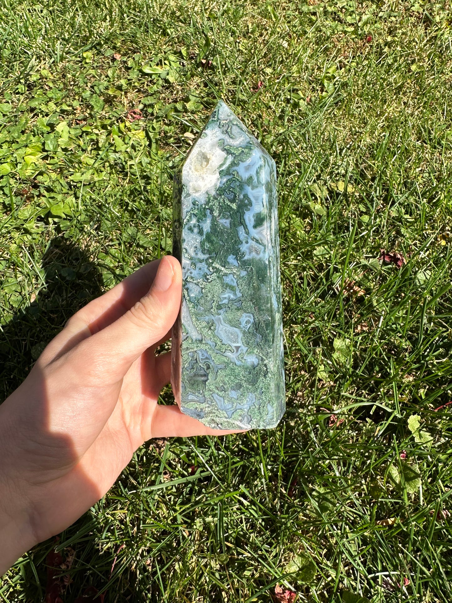 Moss Agate tower #7