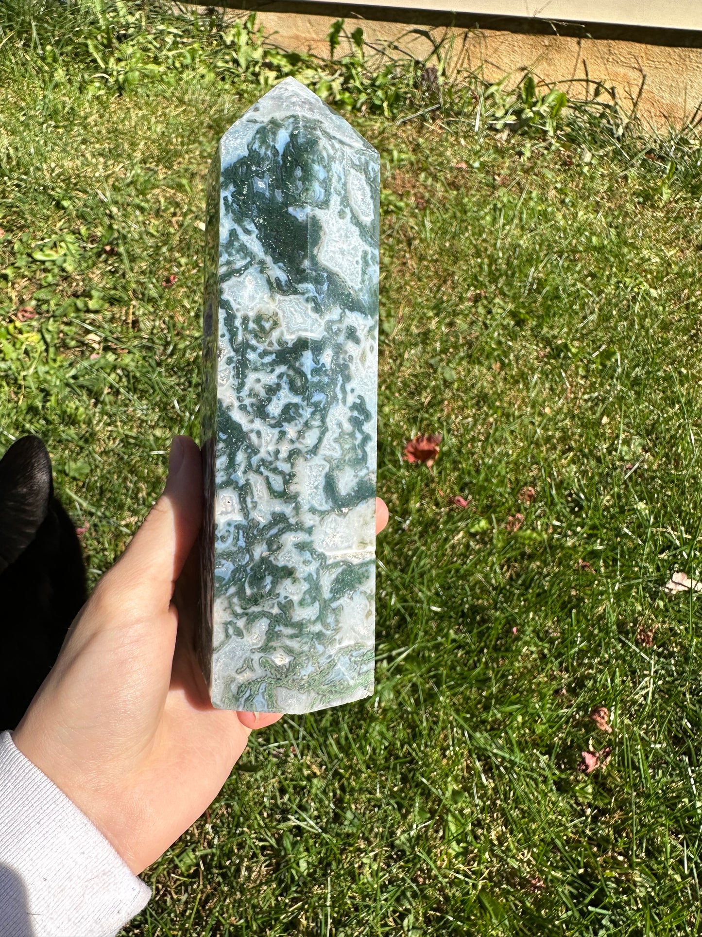 Moss Agate tower #9