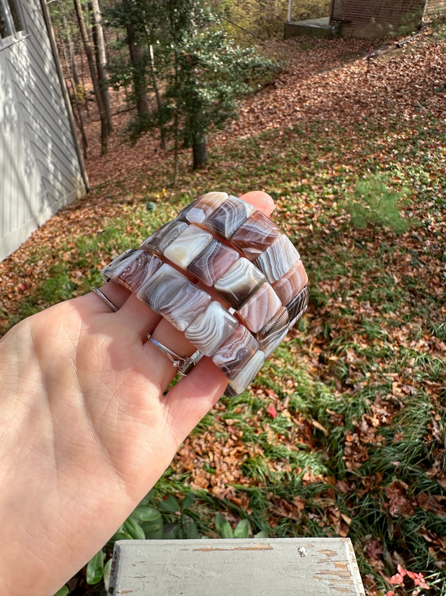 Agate bracelet