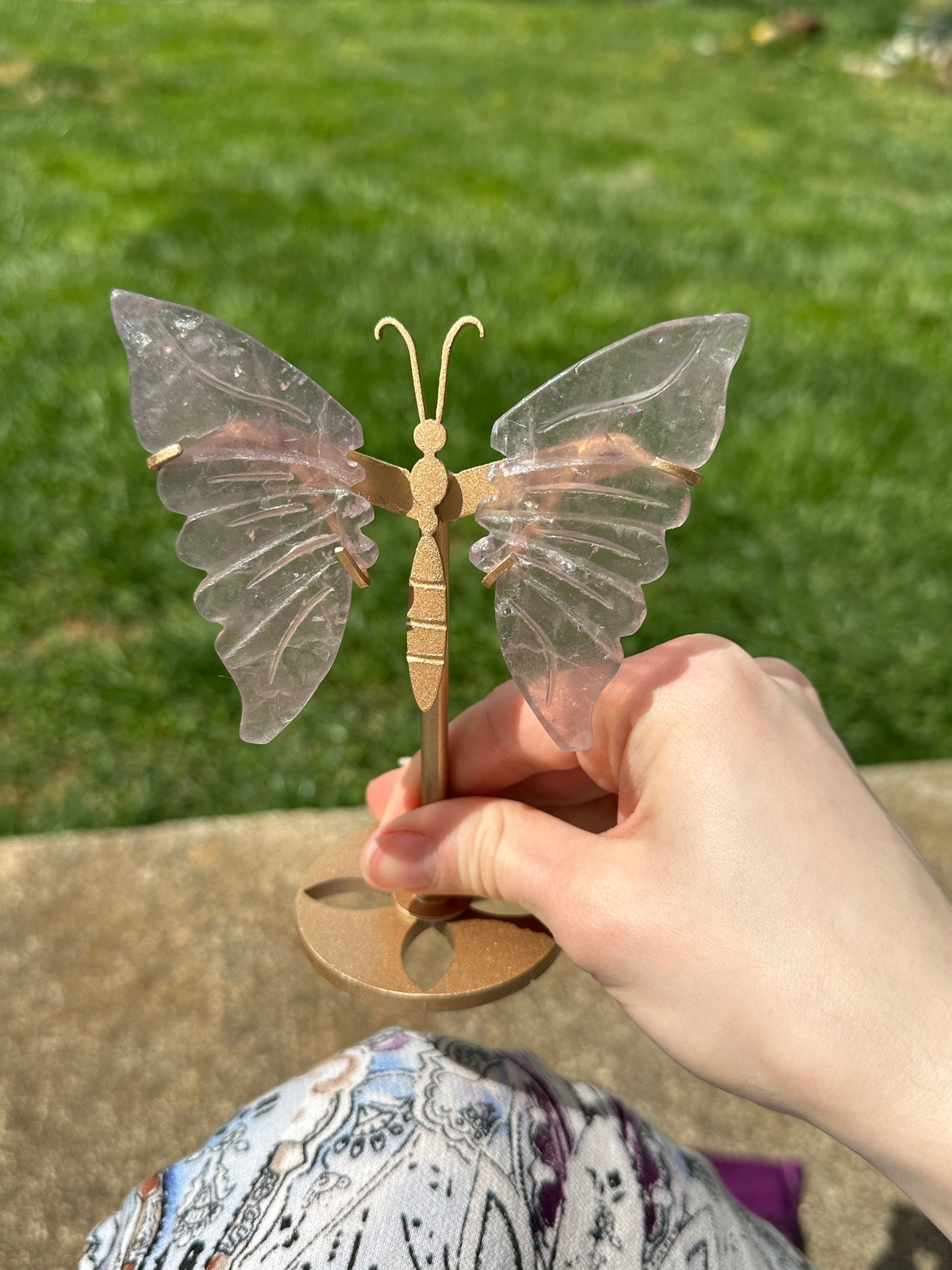 Fluorite Butterfly w/ Stand #9