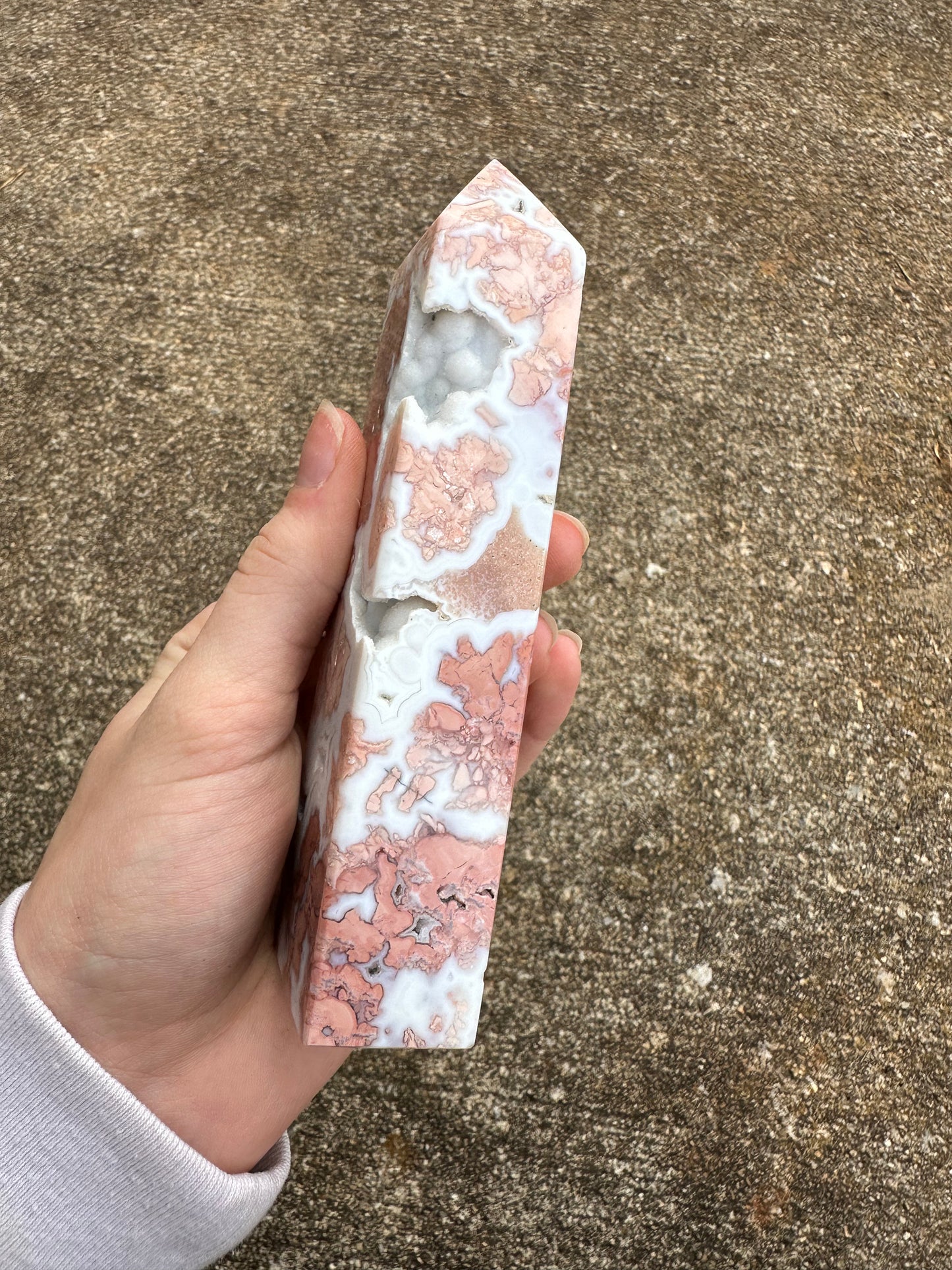 Cotton Candy Agate Tower #11