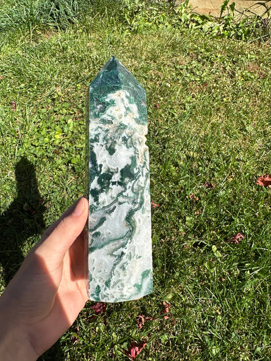 Moss Agate tower #10