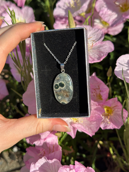 Ocean Jasper Necklace #23