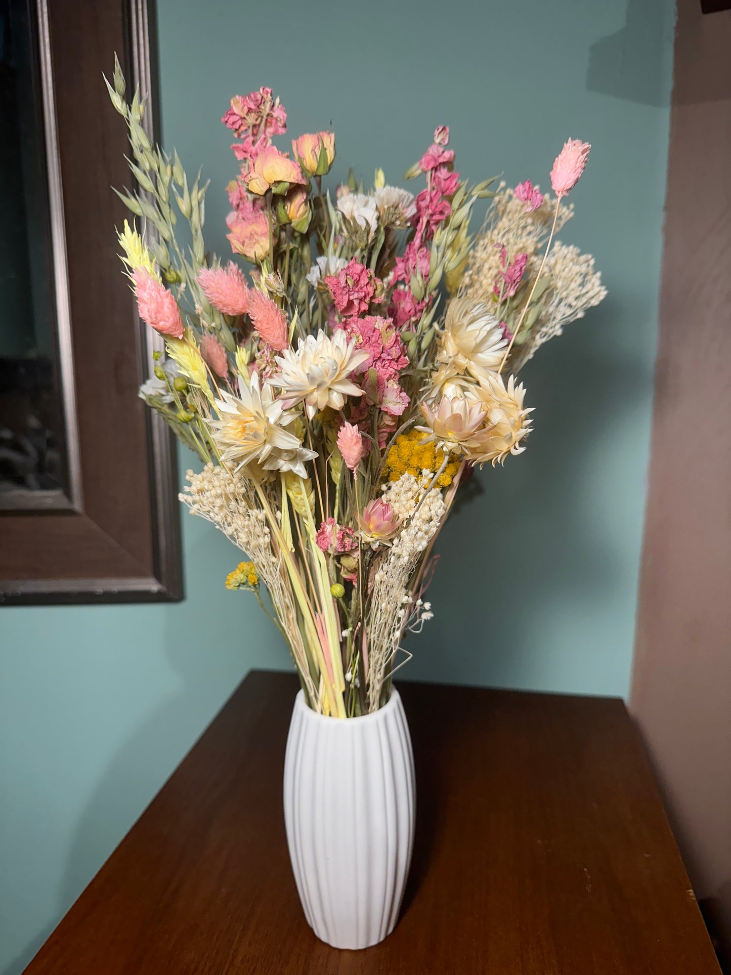 Pink Lemonade Dried Bouquet