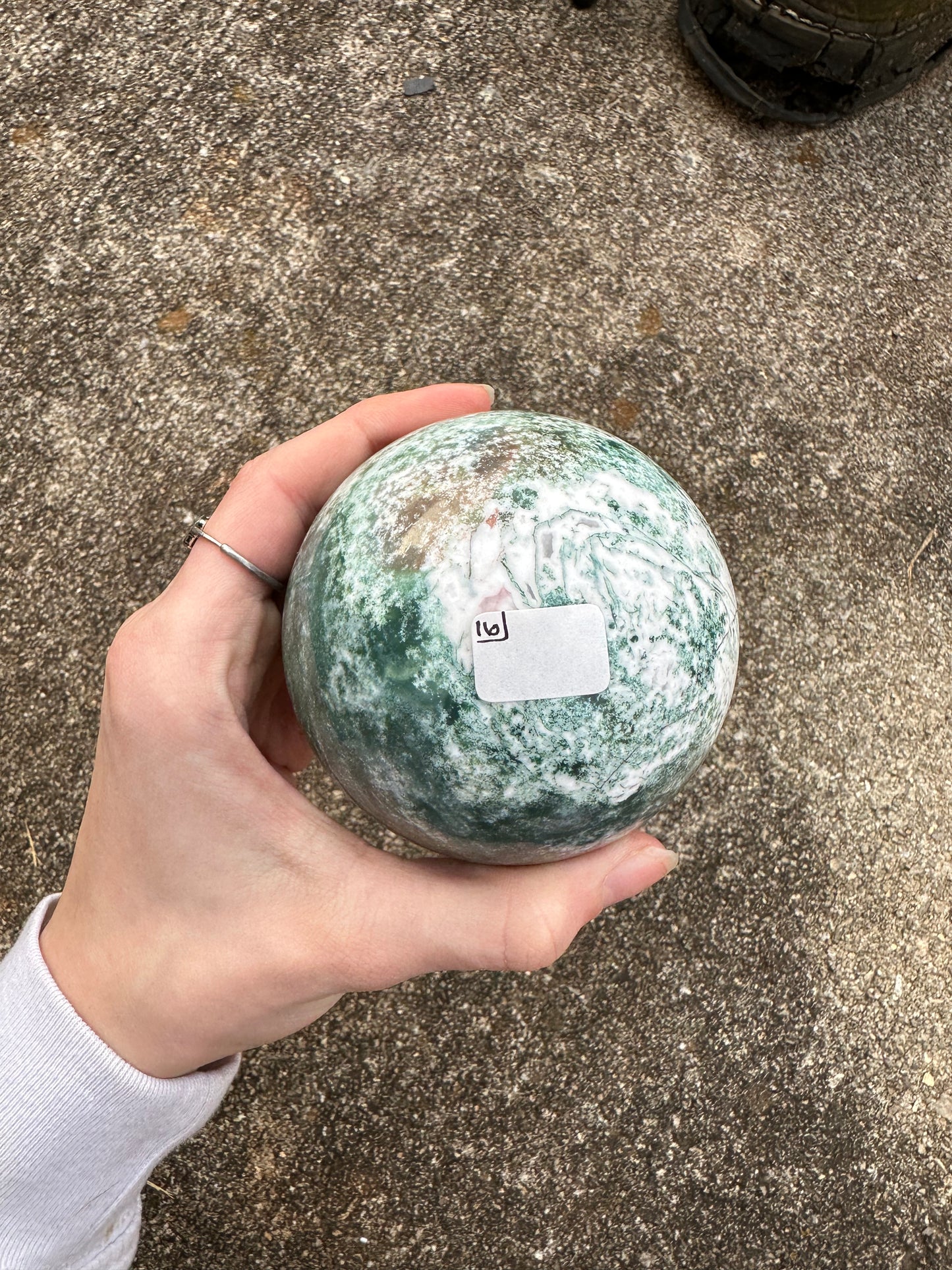 Ocean Jasper sphere #16