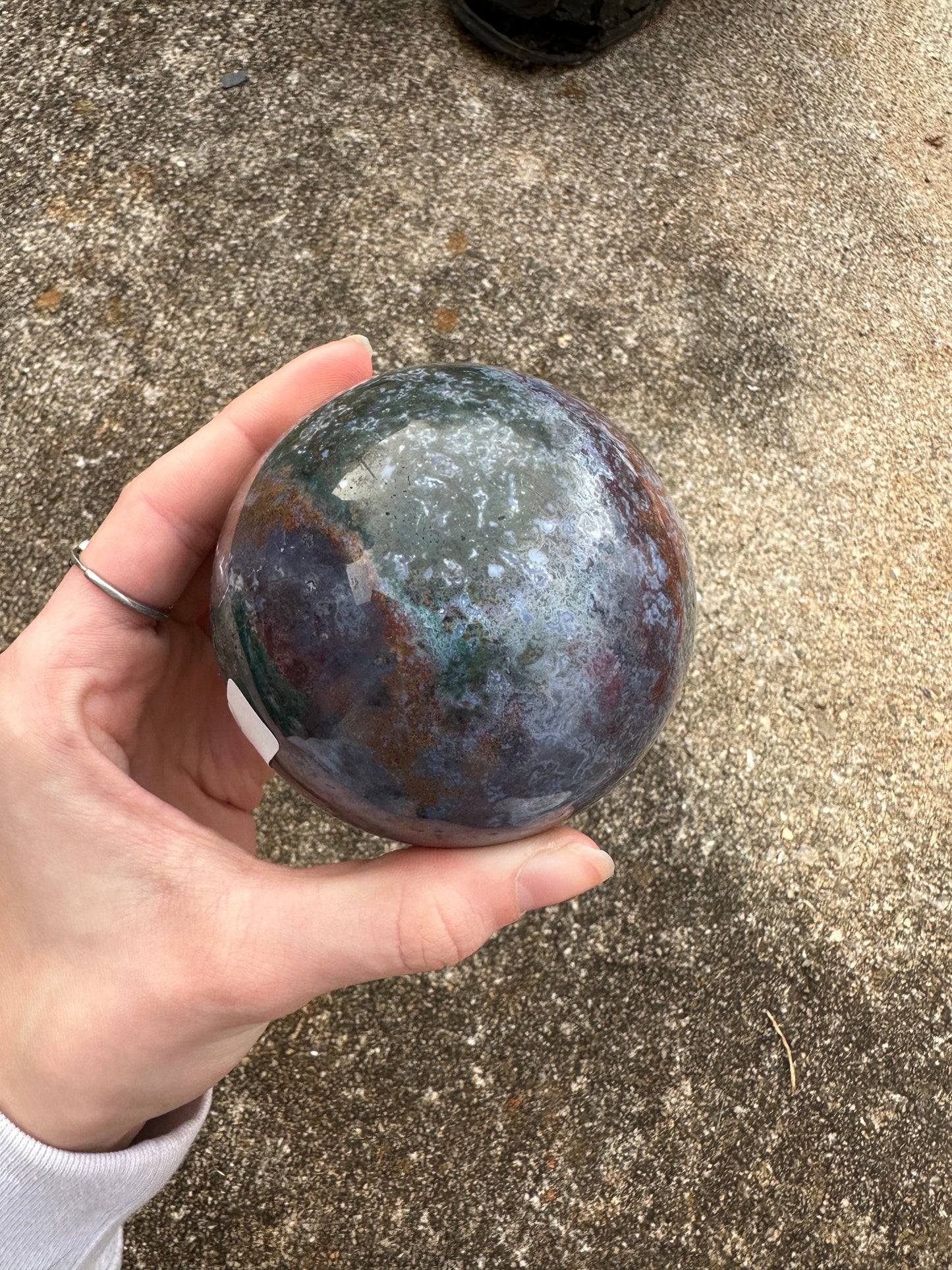 Ocean Jasper sphere #11