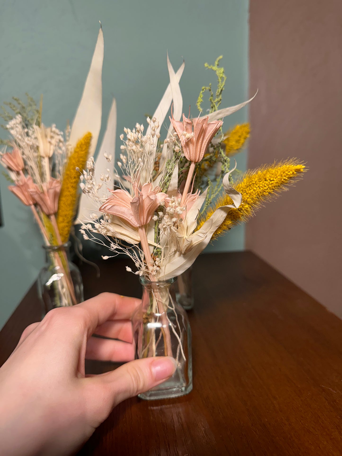 Spring Dried Bud Vase