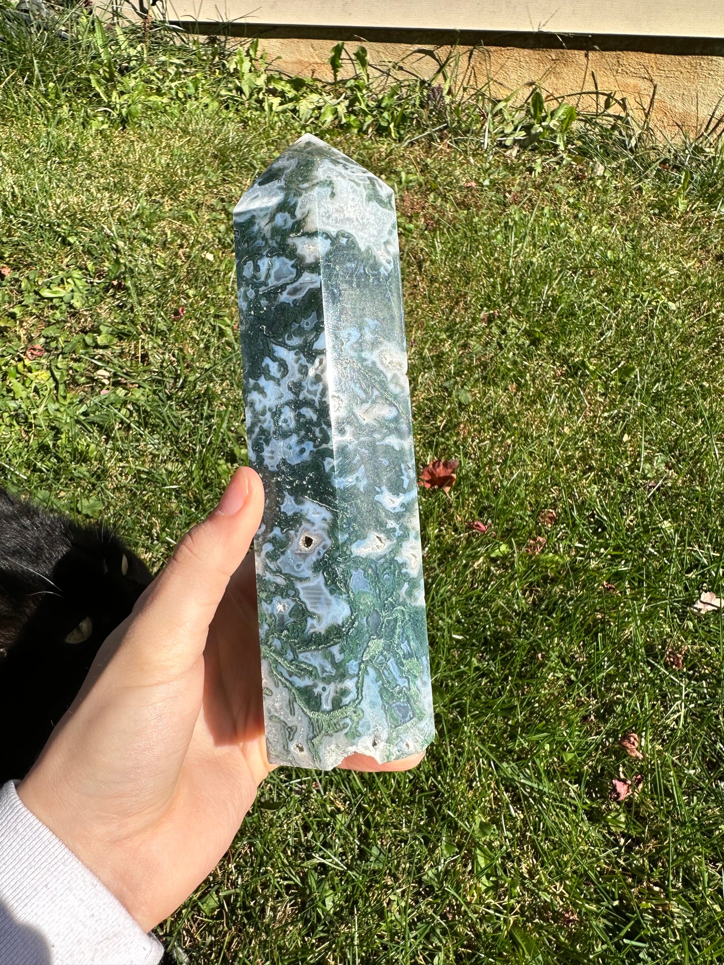 Moss Agate tower #9