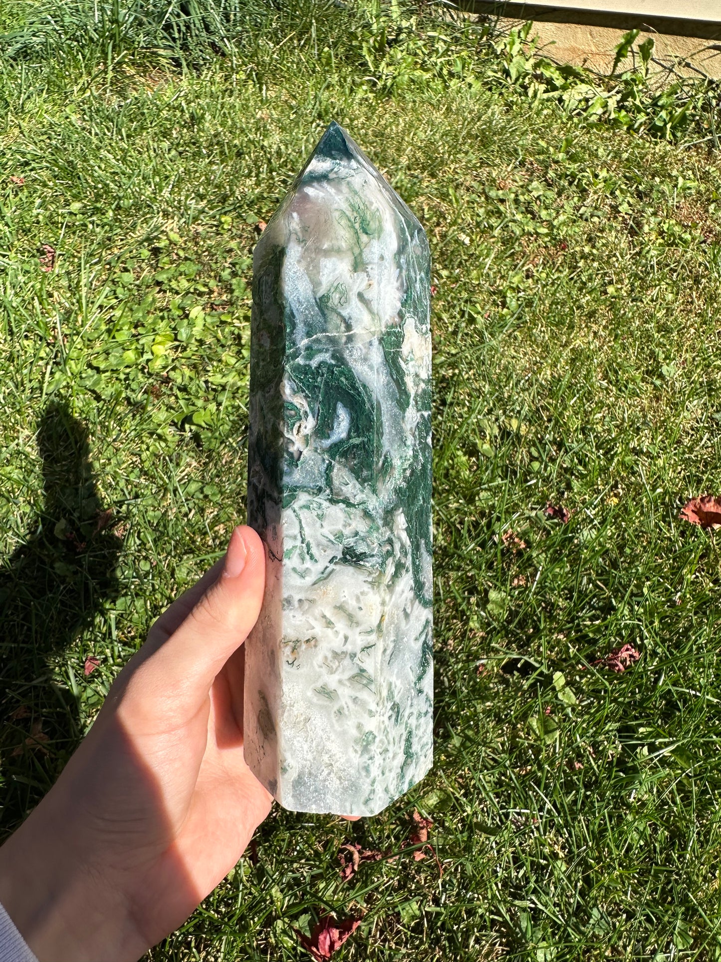 Moss Agate tower #10