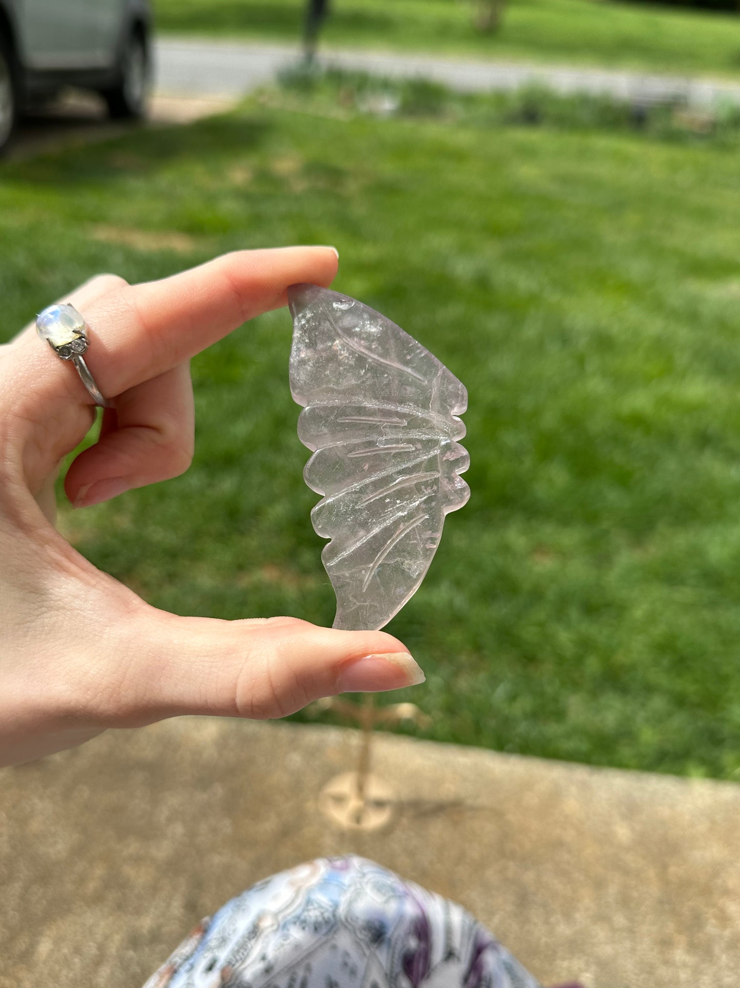 Fluorite Butterfly w/ Stand #9