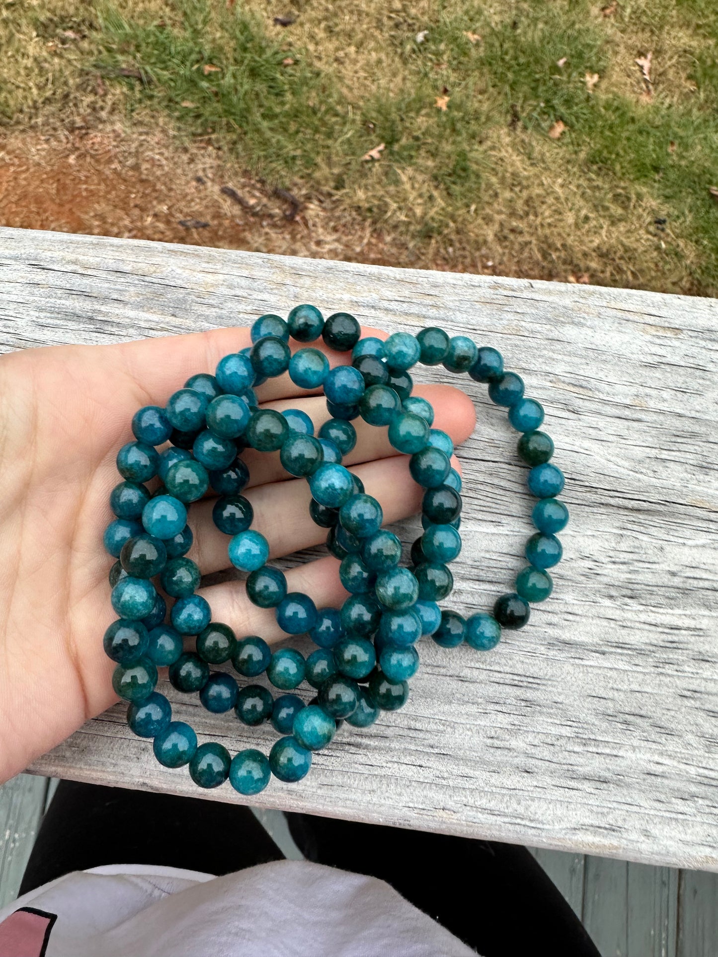 Blue Apatite Bracelet