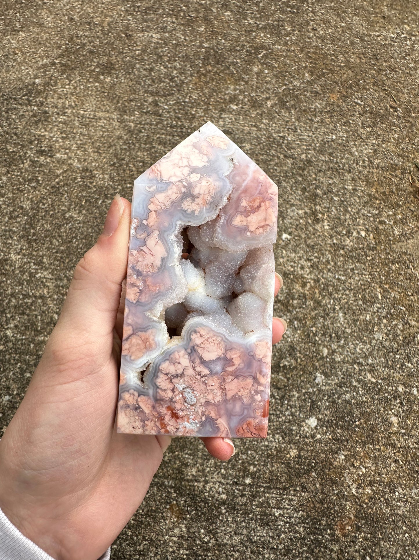 Cotton Candy Agate Tower #2