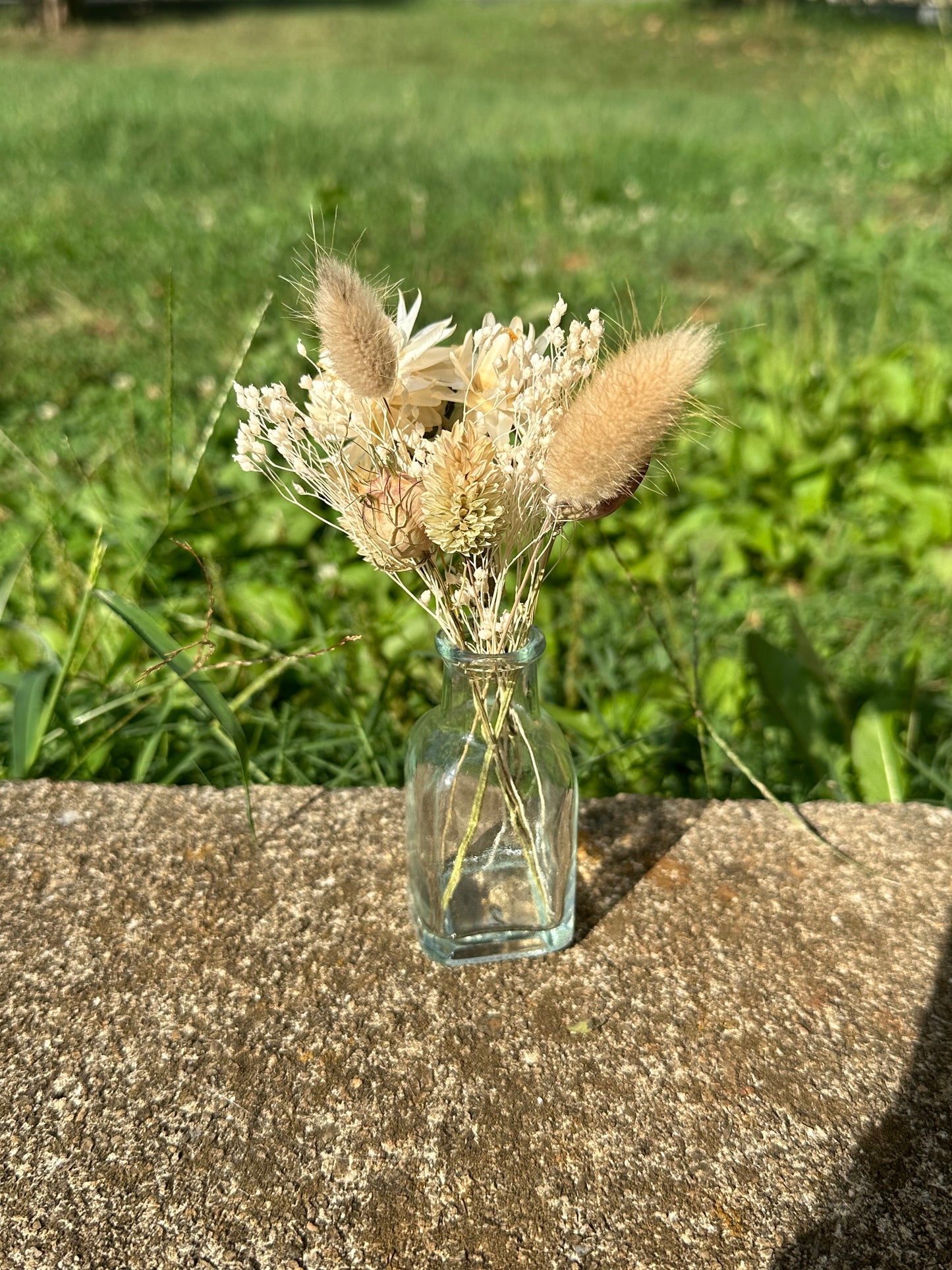 Neutral Dried Flower Bud Vase