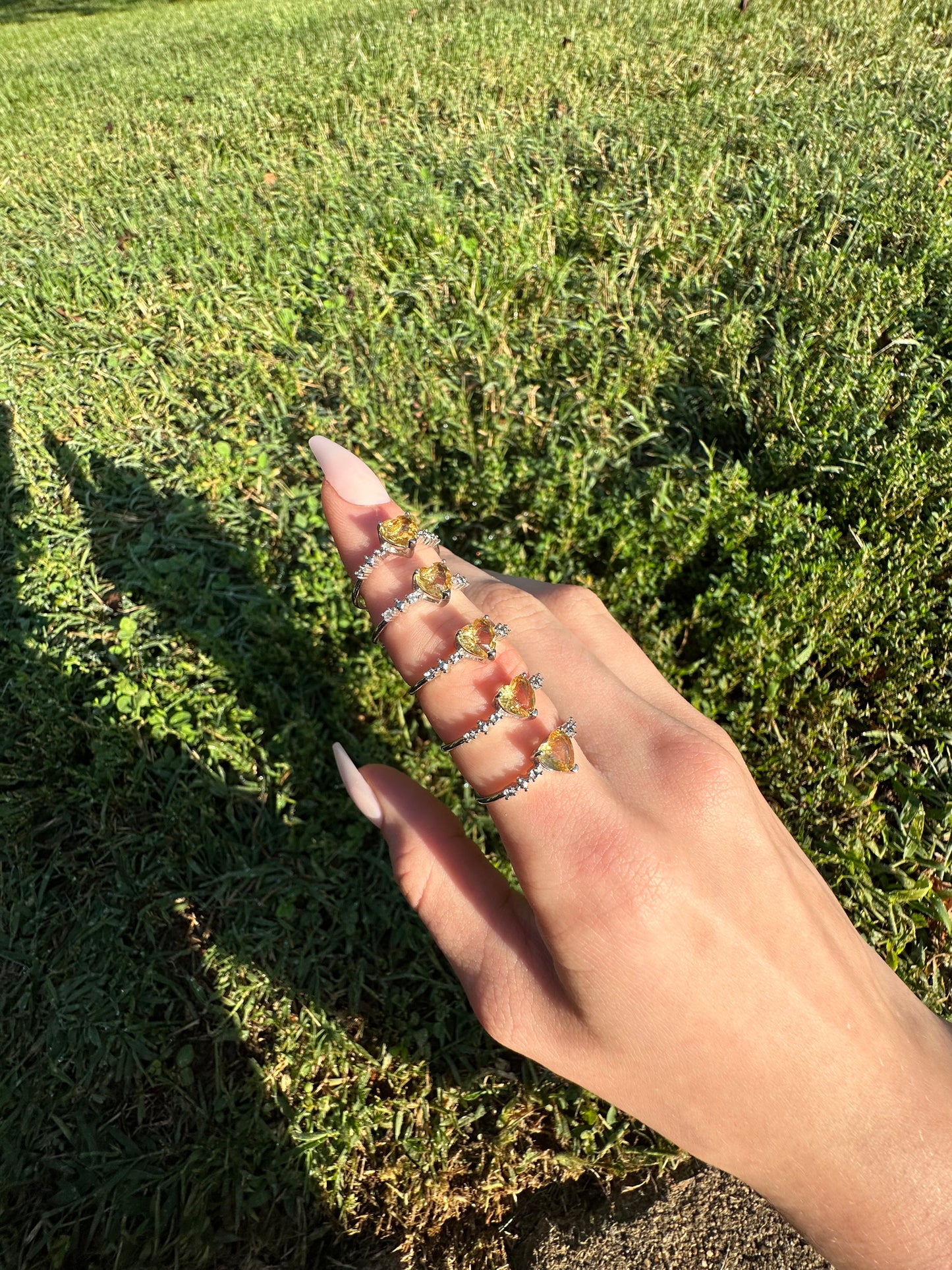 Citrine ring