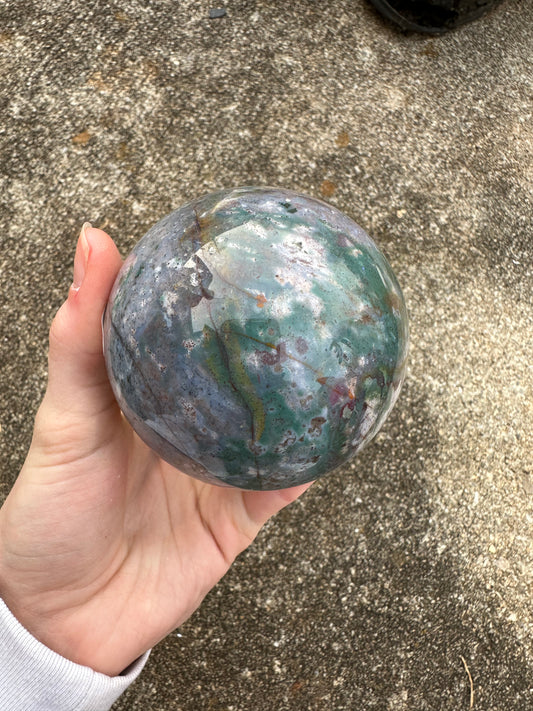 Ocean Jasper sphere #13