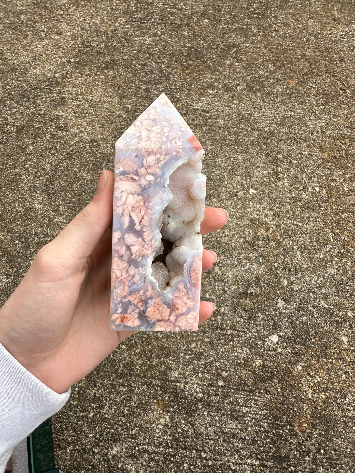 Cotton Candy Agate Tower #9