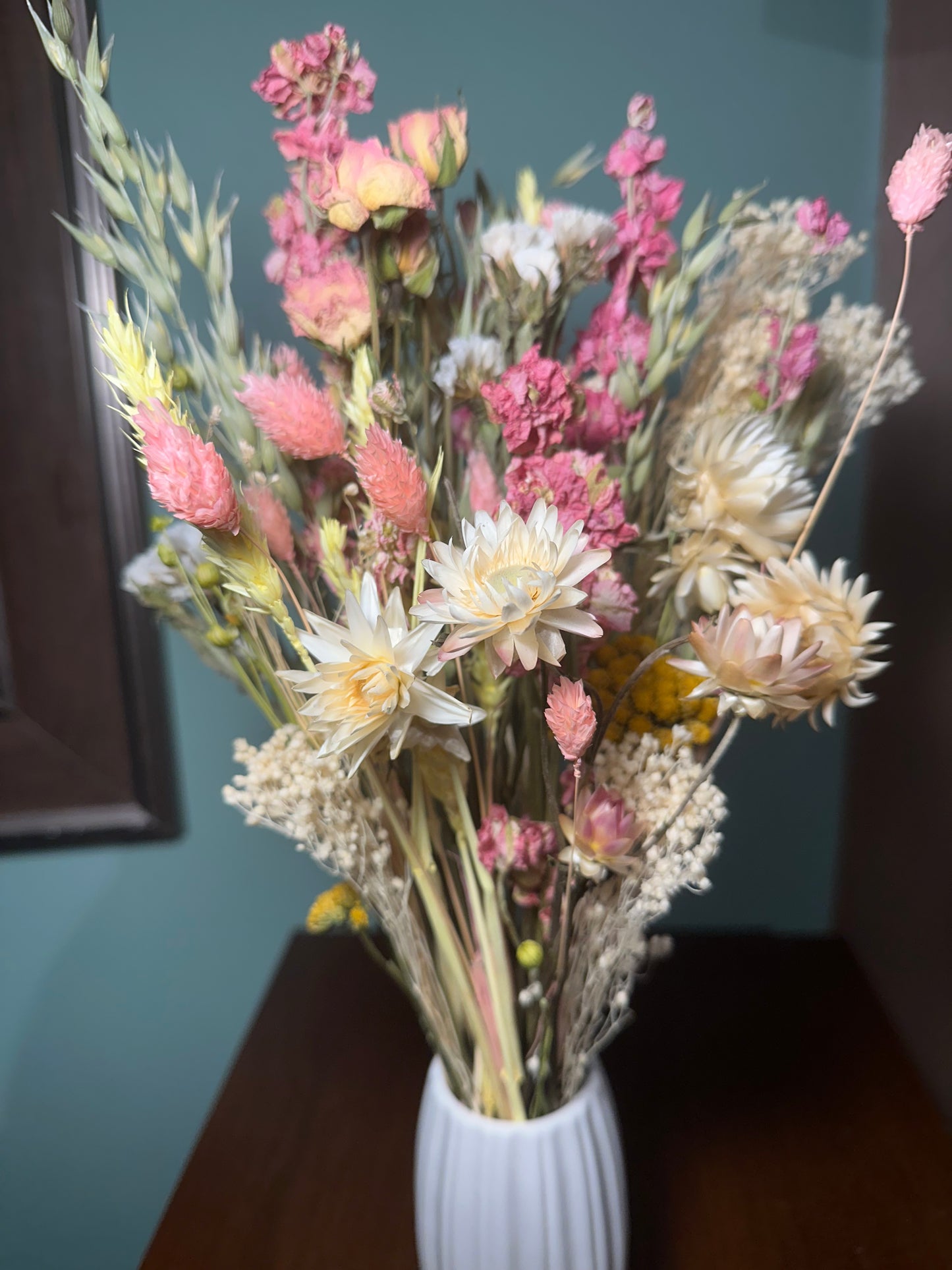 Pink Lemonade Dried Bouquet