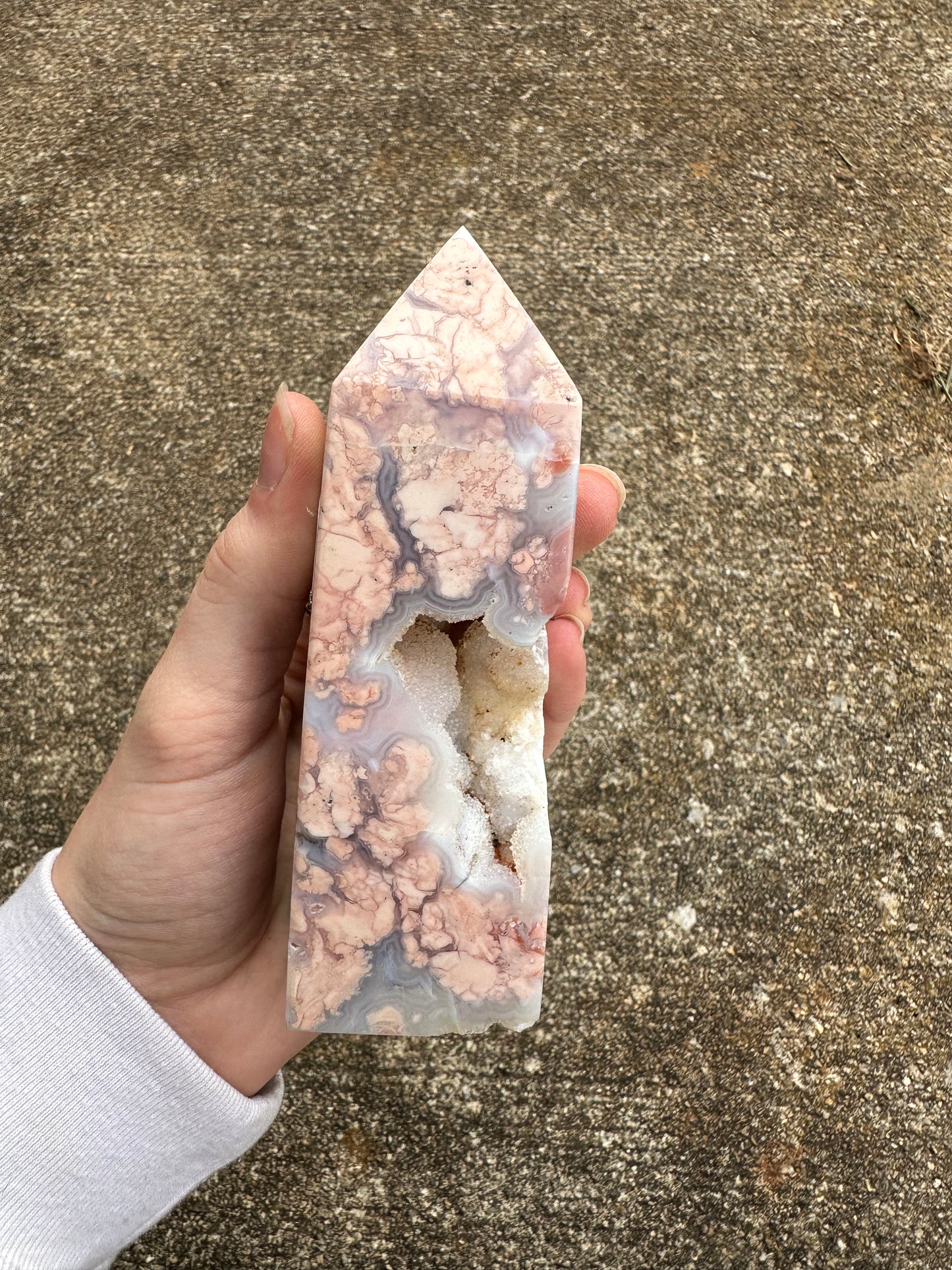 Cotton Candy Agate Tower #8