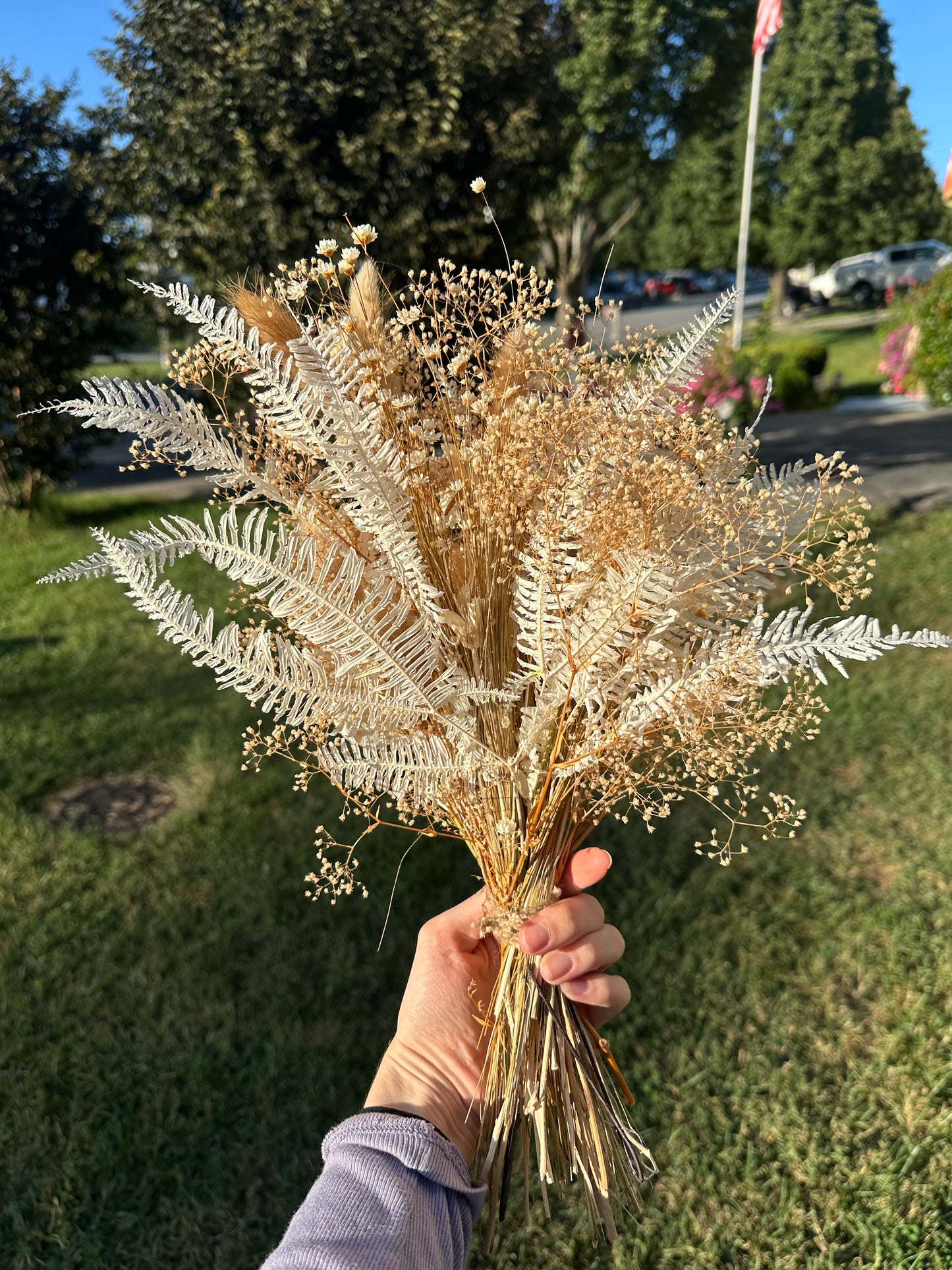 Anthurium Dried Bridal Bouquet