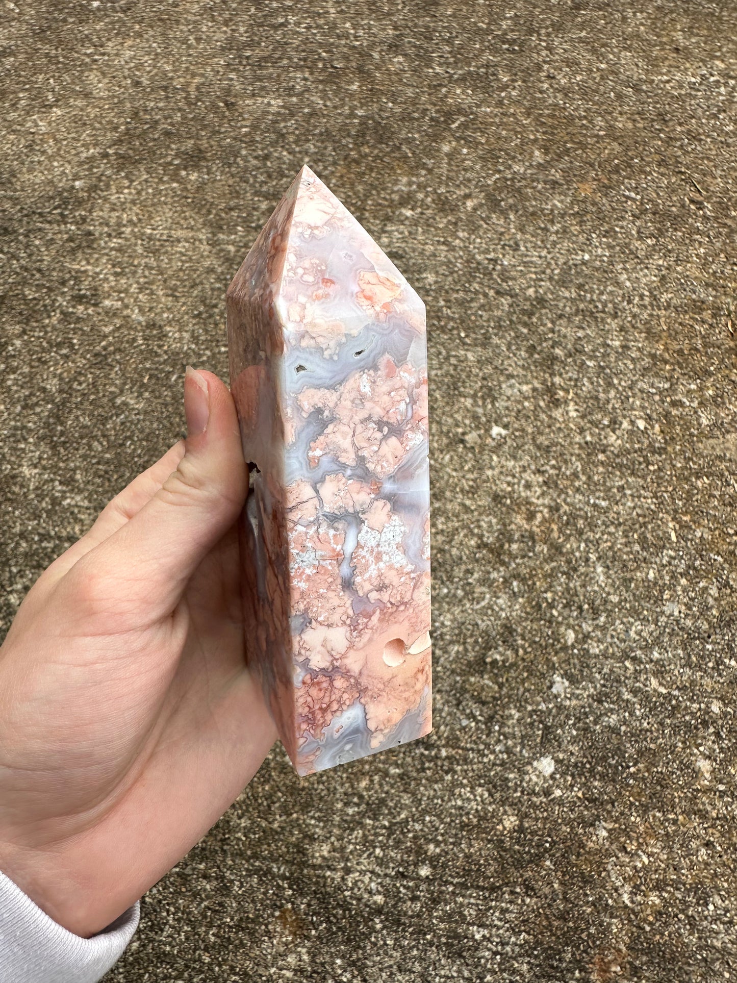 Cotton Candy Agate Tower #5