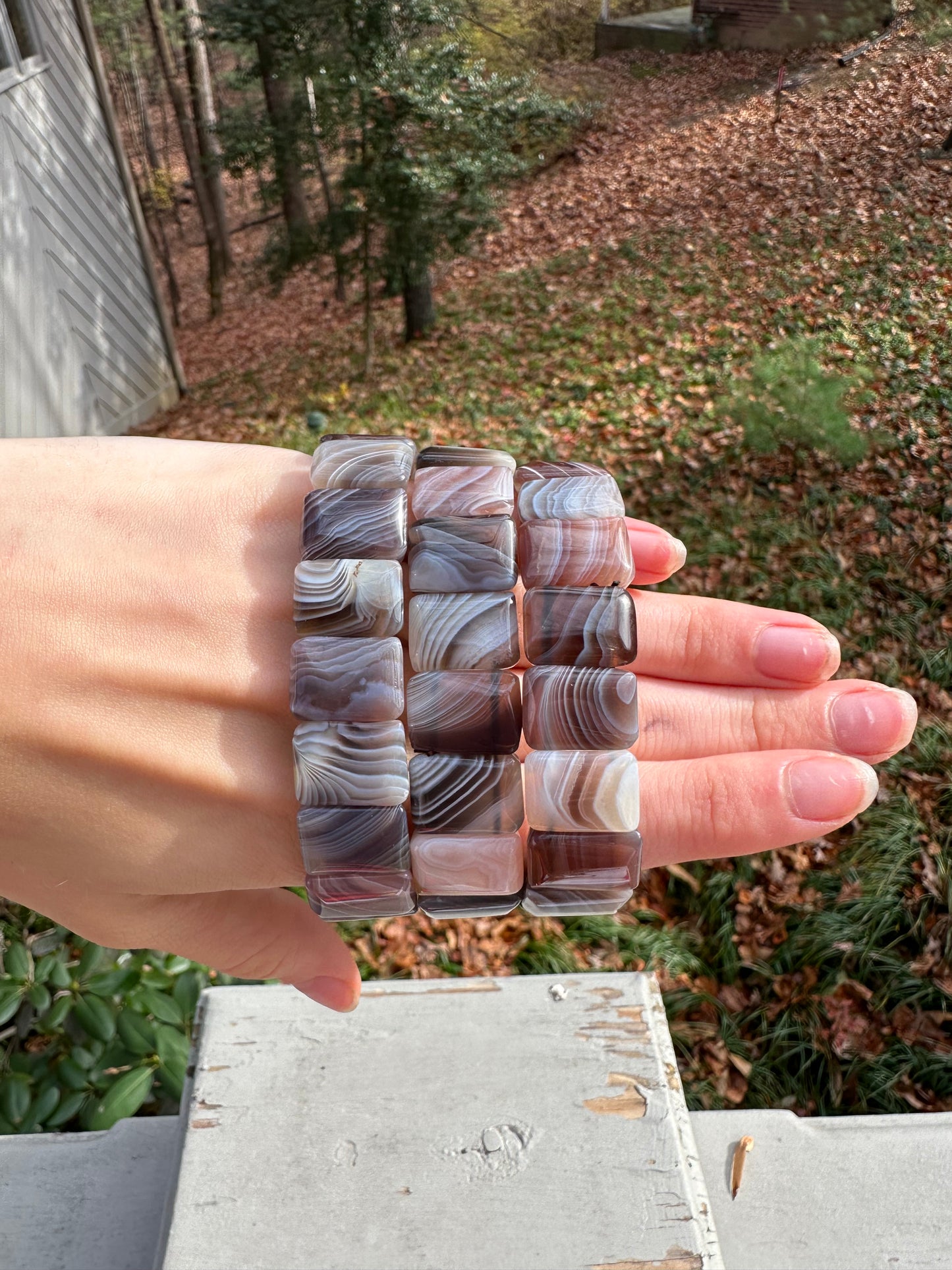 Agate bracelet