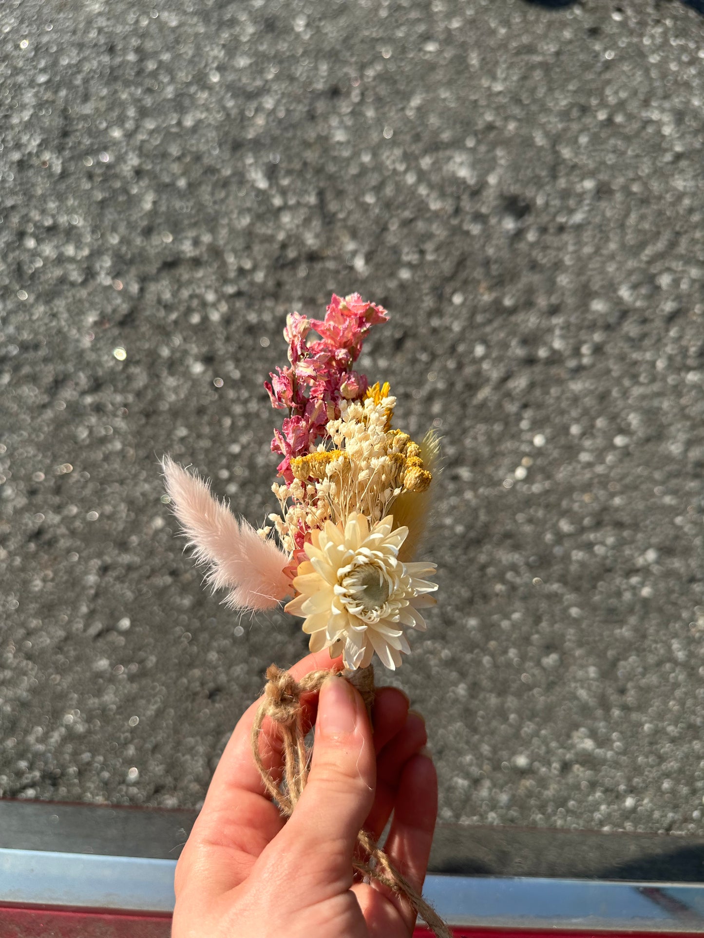Pink Sunshine mini bouquet