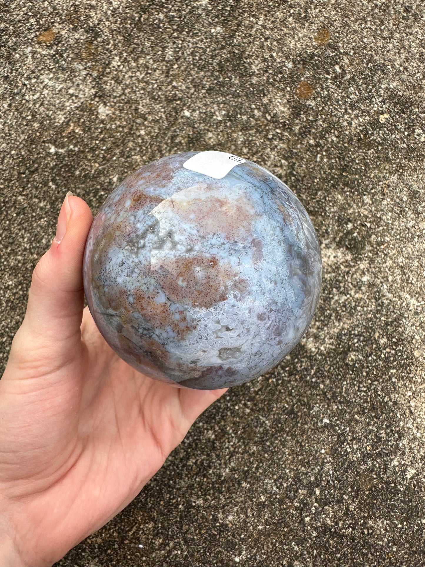 Ocean Jasper sphere #17