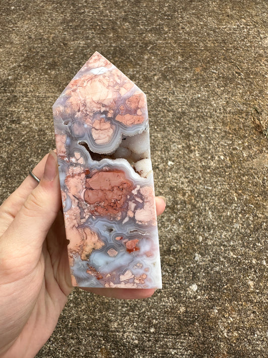 Cotton Candy Agate Tower #5