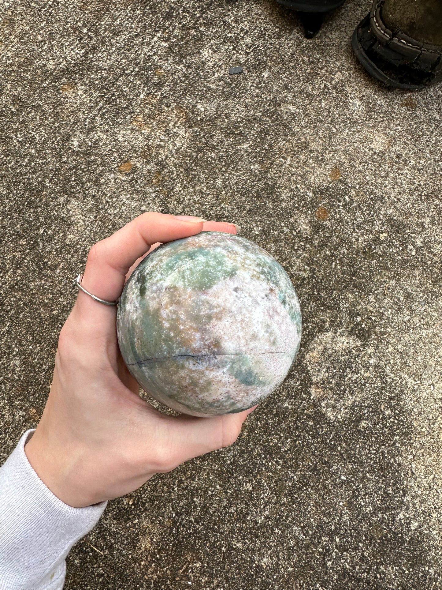 Ocean Jasper sphere #16