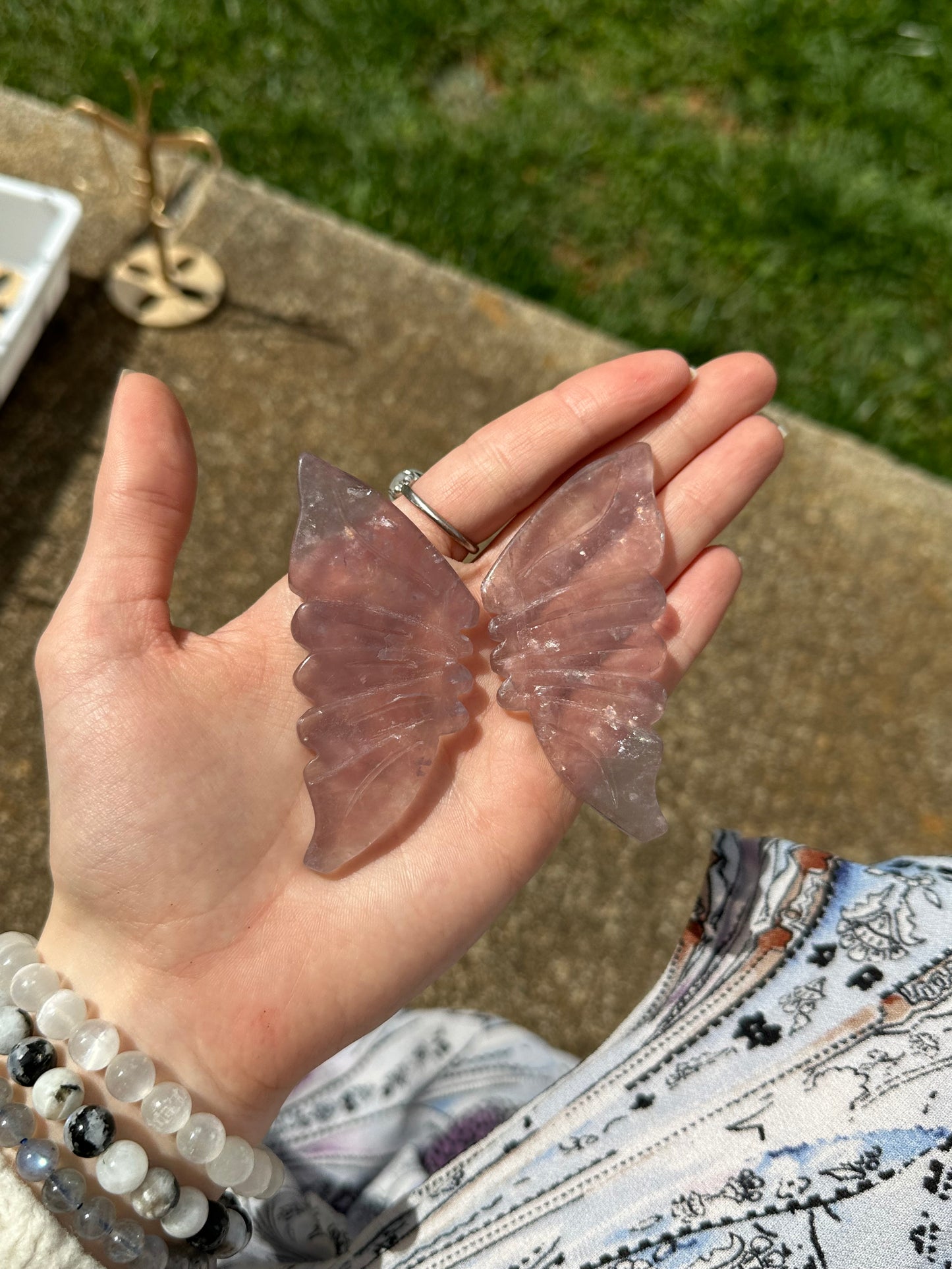 Fluorite Butterfly w/ Stand #9