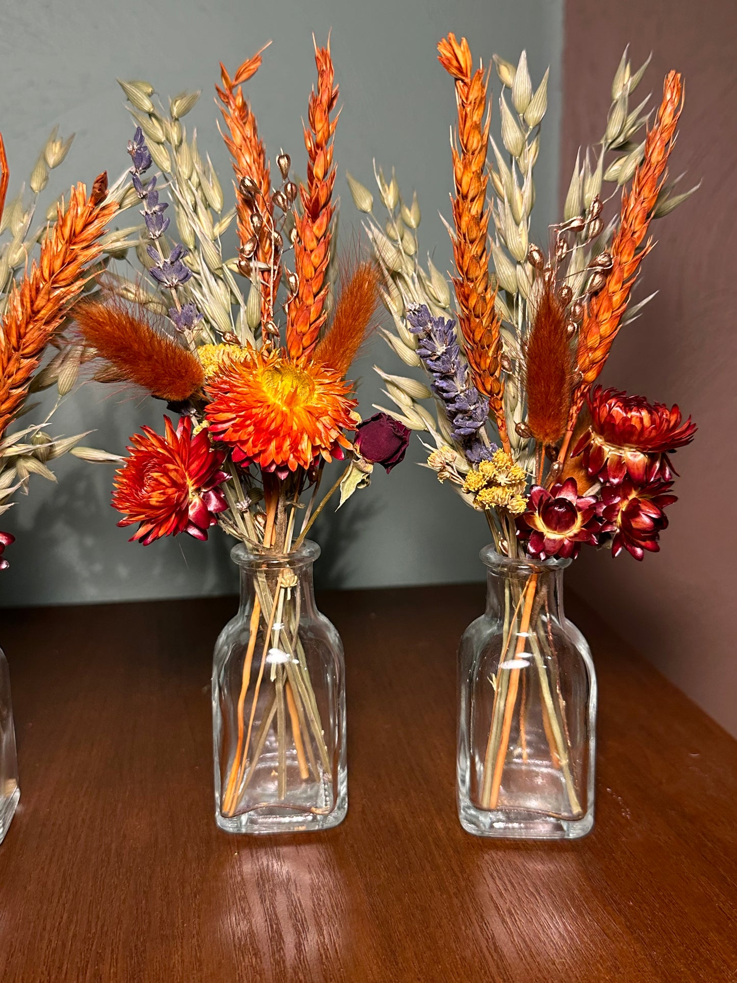 Autumn Dried Bud Vase