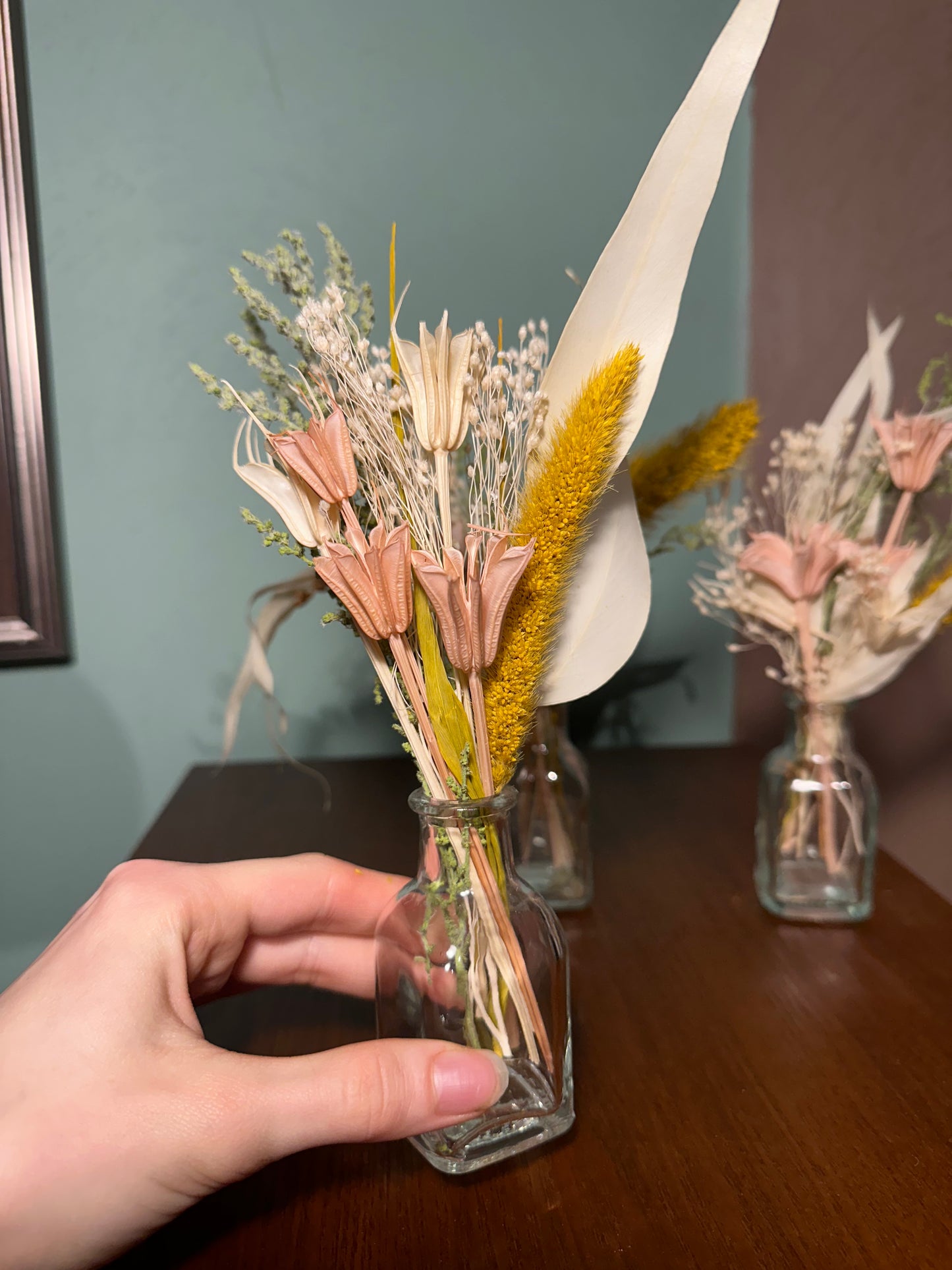 Spring Dried Bud Vase