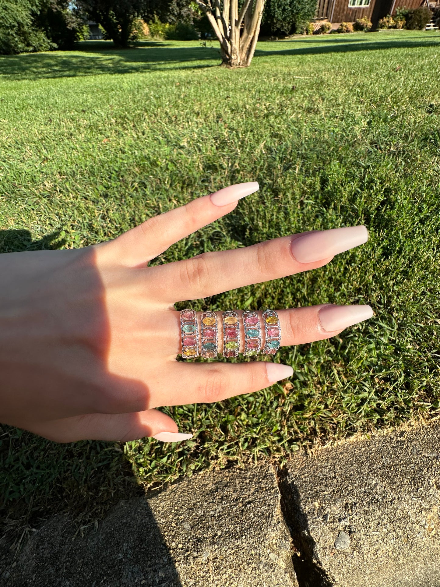 Tourmaline ring