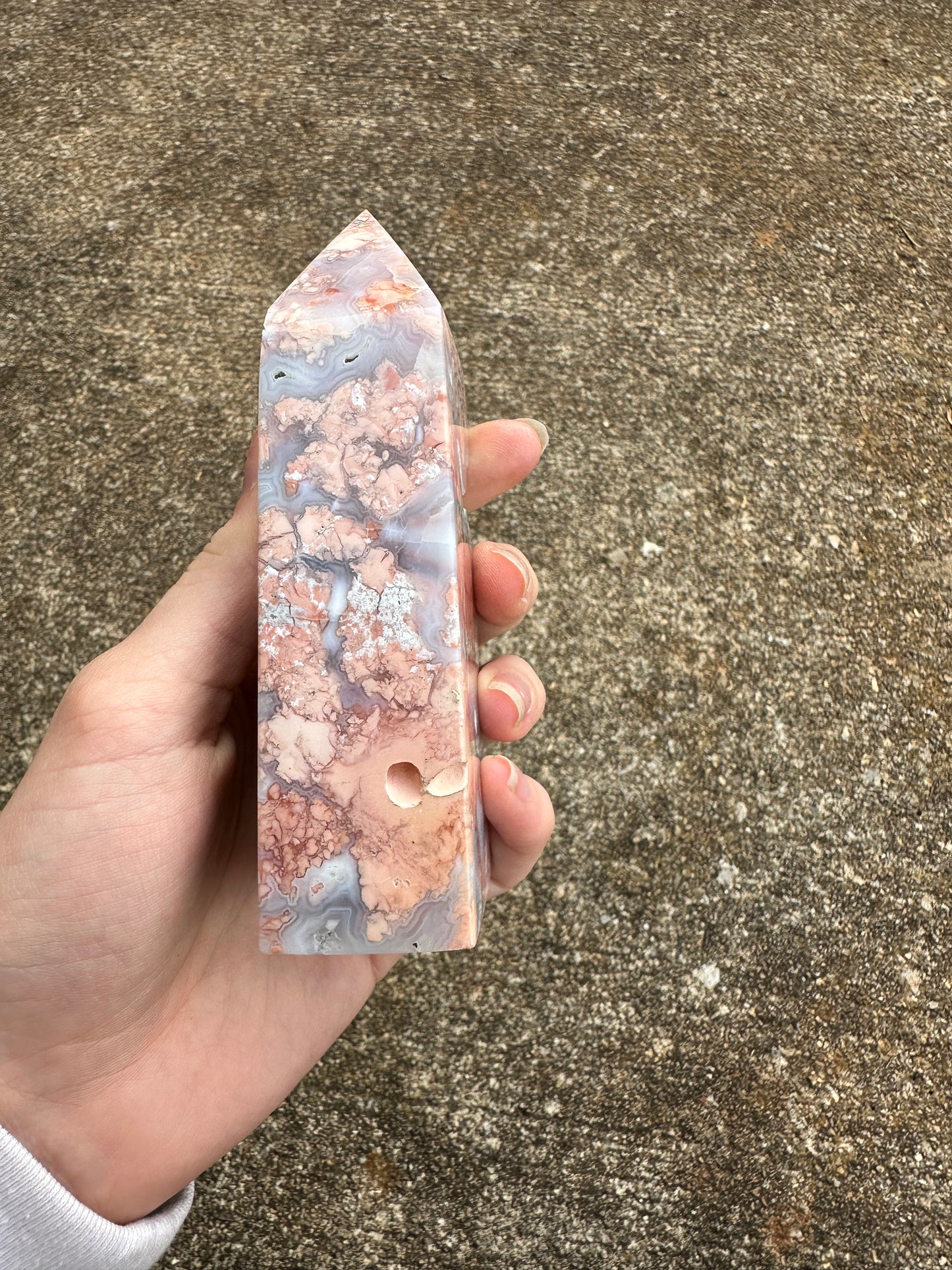 Cotton Candy Agate Tower #5