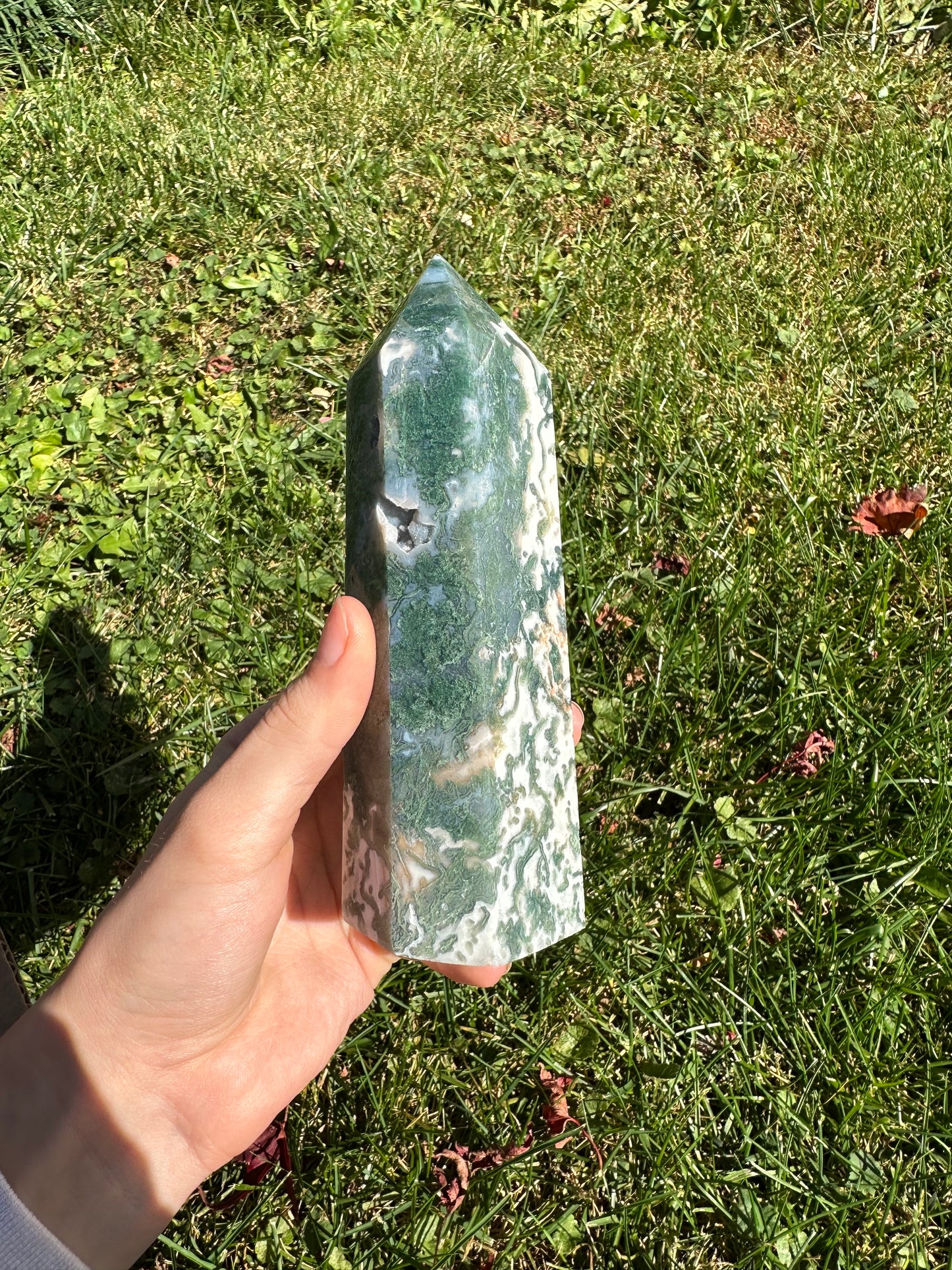 Moss Agate tower #6