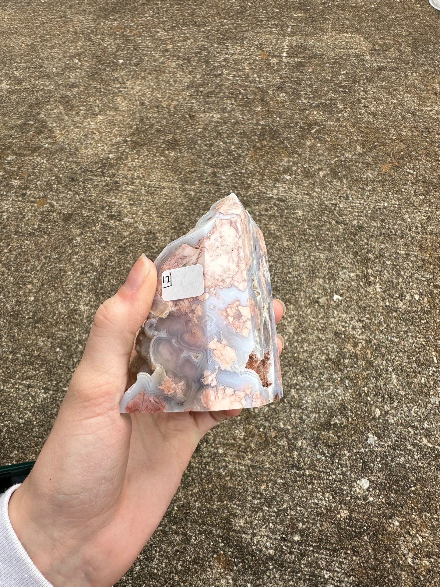 Cotton Candy Agate Tower #17