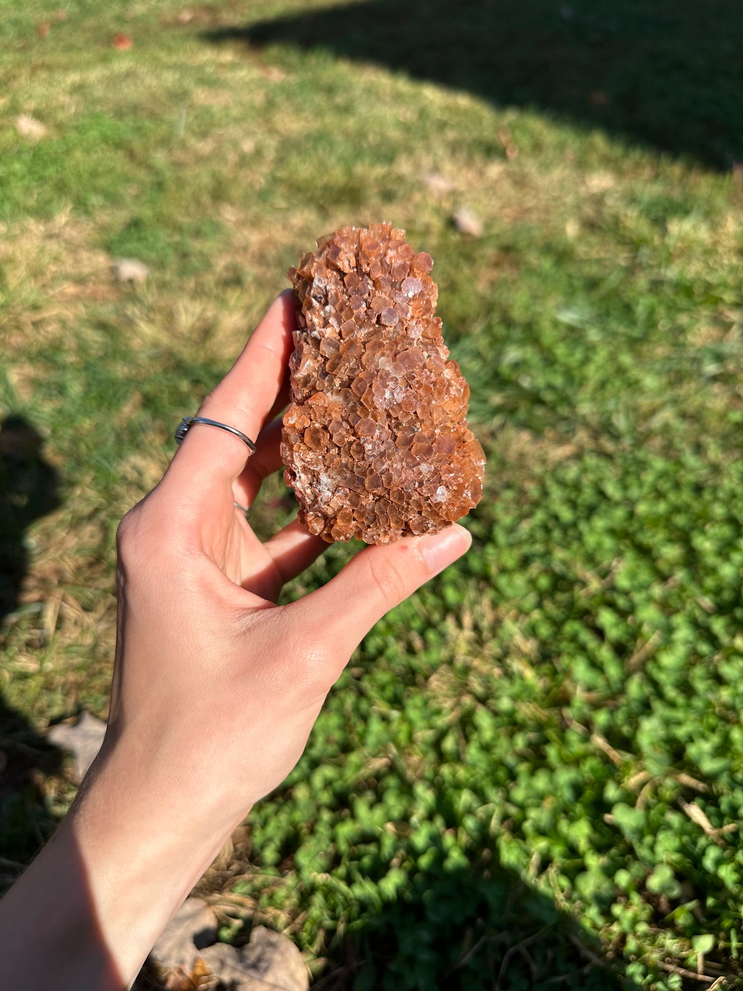 Aragonite cluster