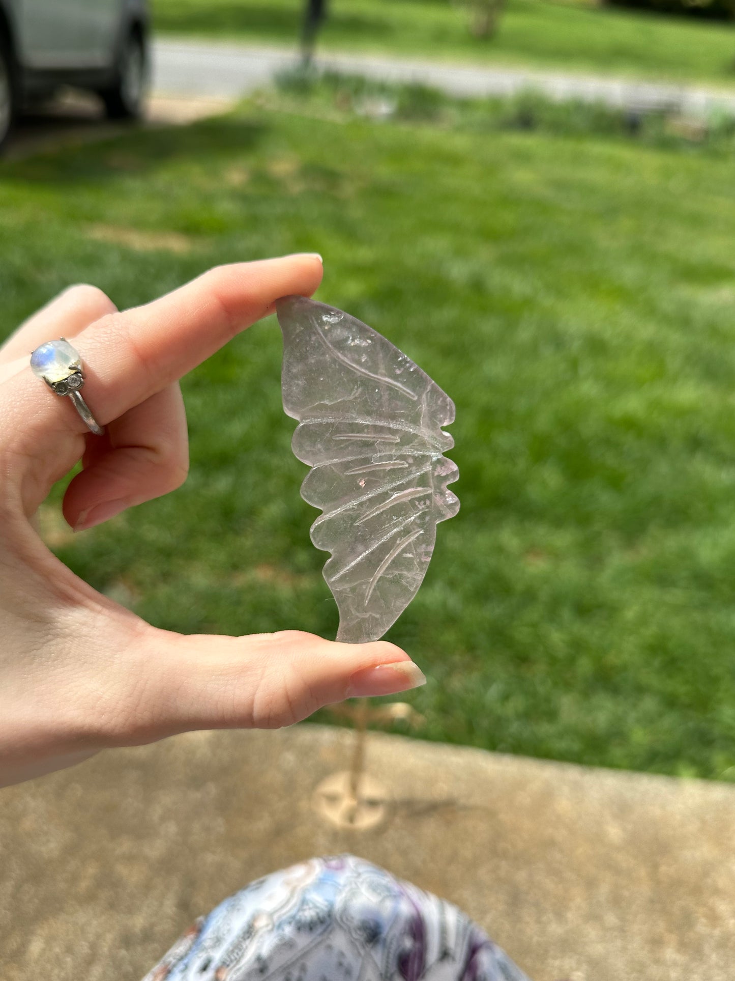 Fluorite Butterfly w/ Stand #9