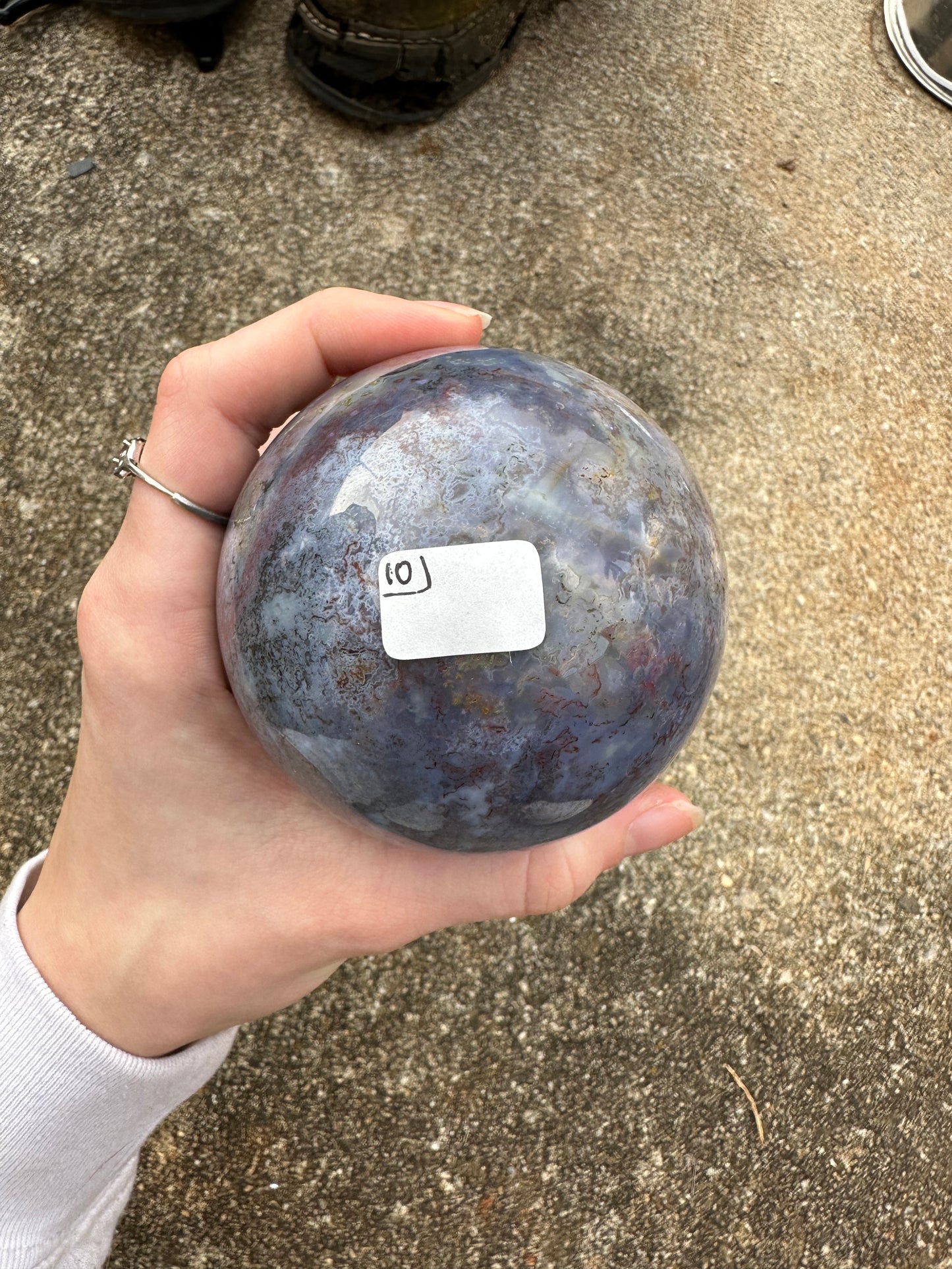 Ocean Jasper sphere #10