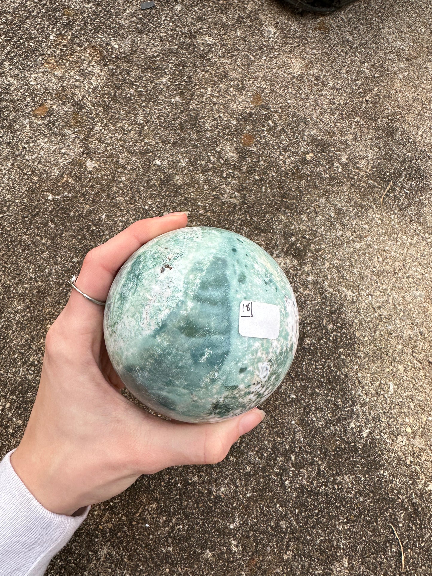 Ocean Jasper sphere #18