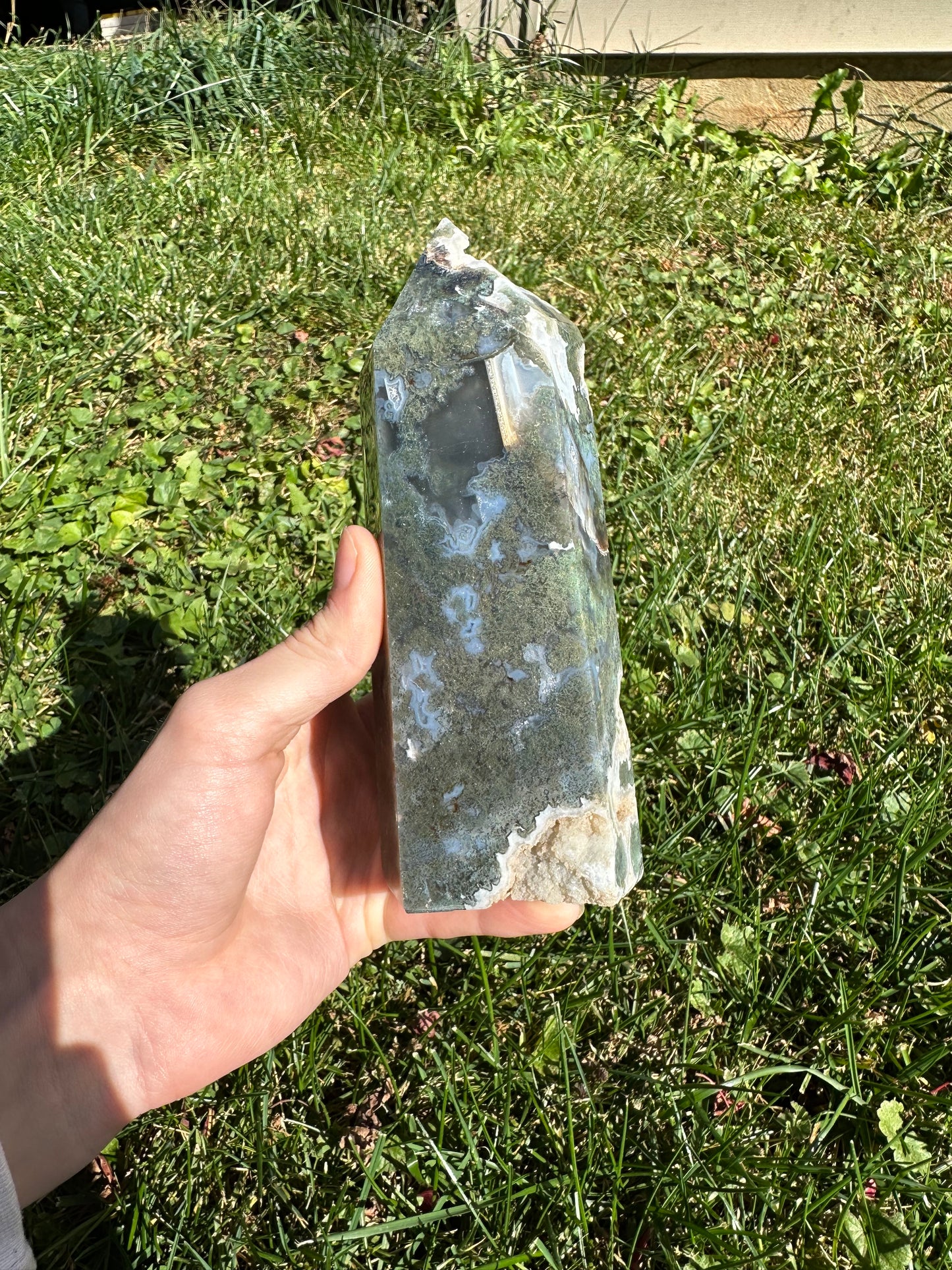 Moss Agate tower #8