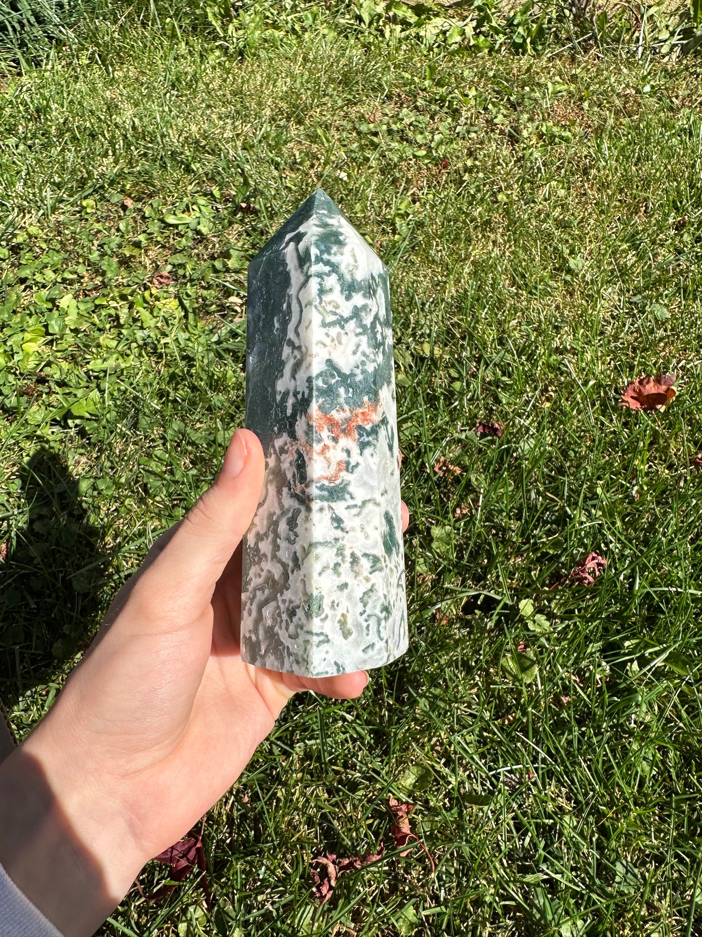 Moss Agate tower #6