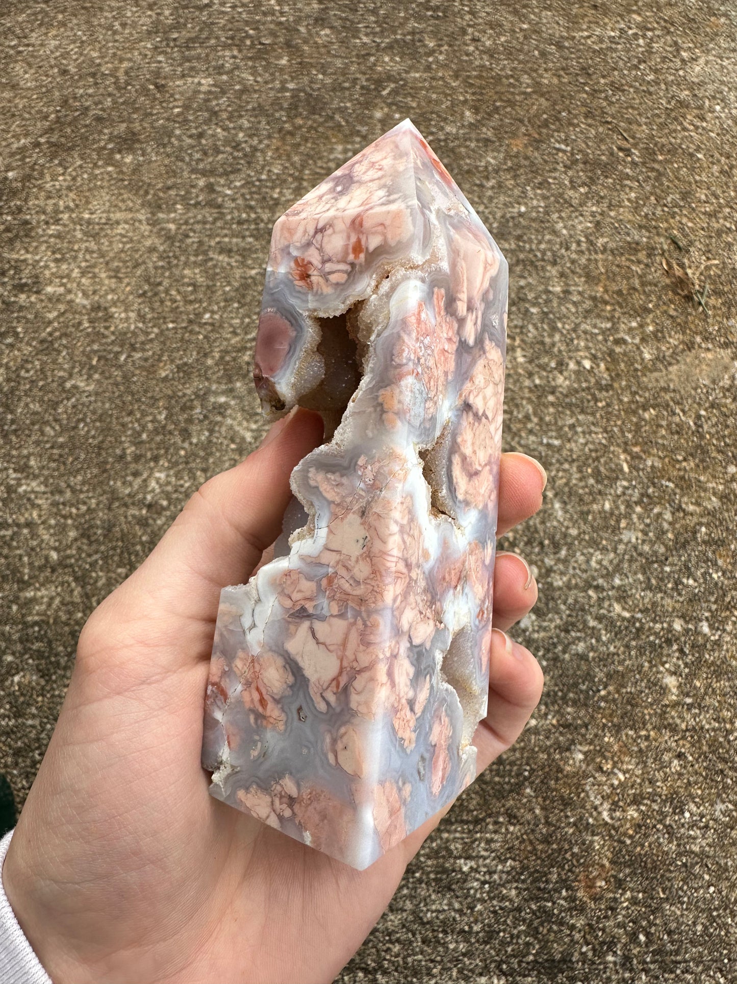 Cotton Candy Agate Tower #8