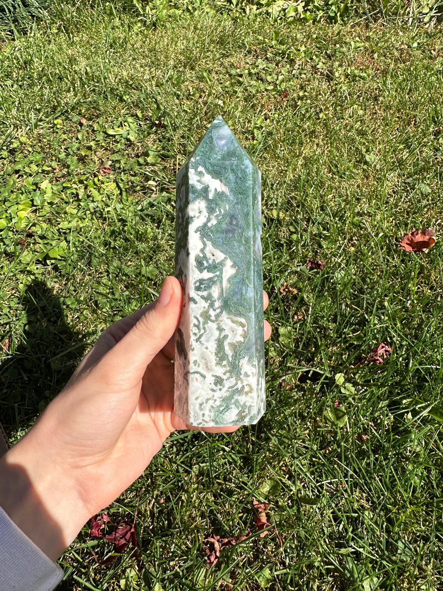 Moss Agate tower #6